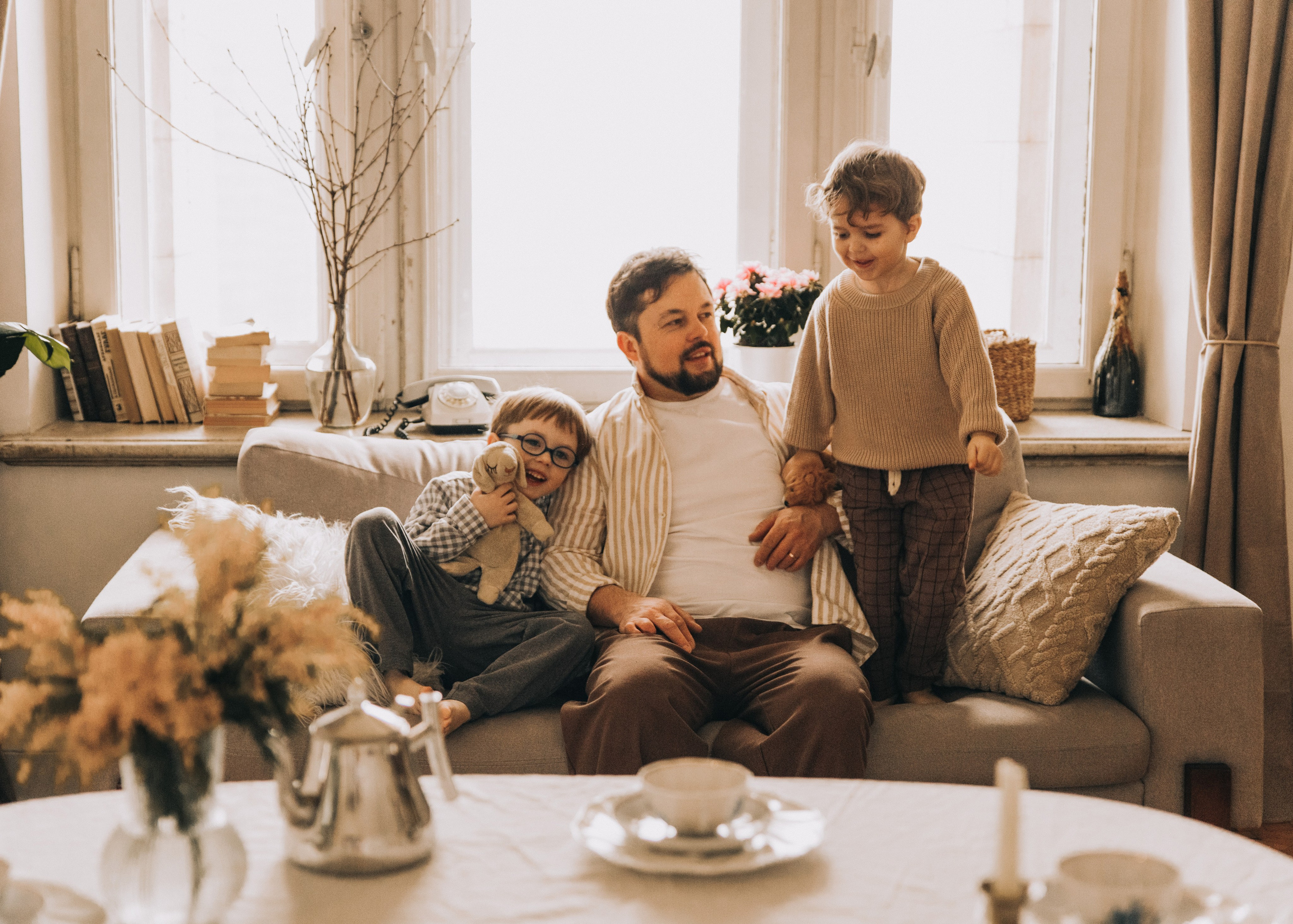 Маша, Игорь, Лева и Матвей. Семейный фотограф В Москве Александра Дейкун