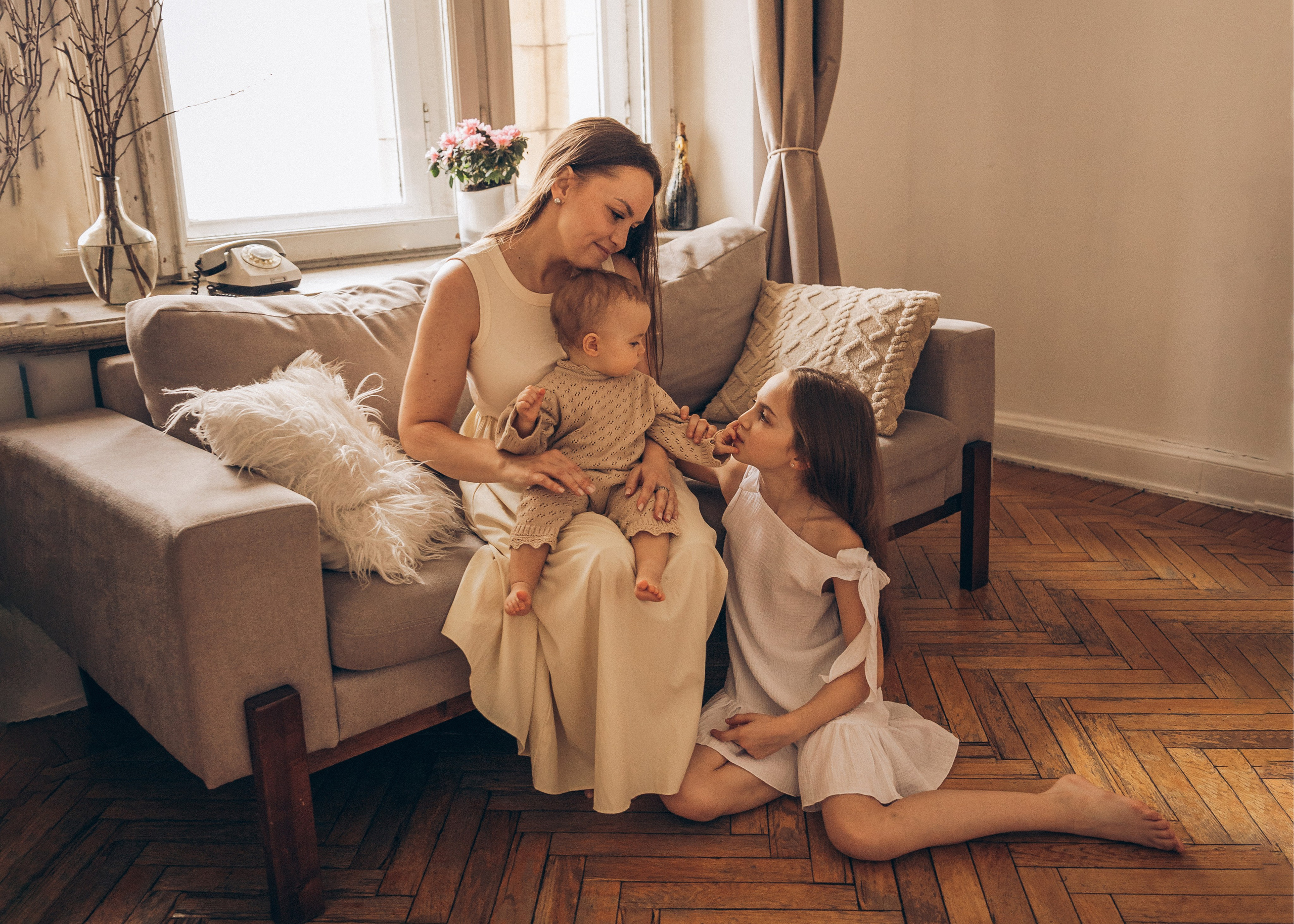 Инна, Маша и Ксюша. Семейный фотограф В Москве Александра Дейкун