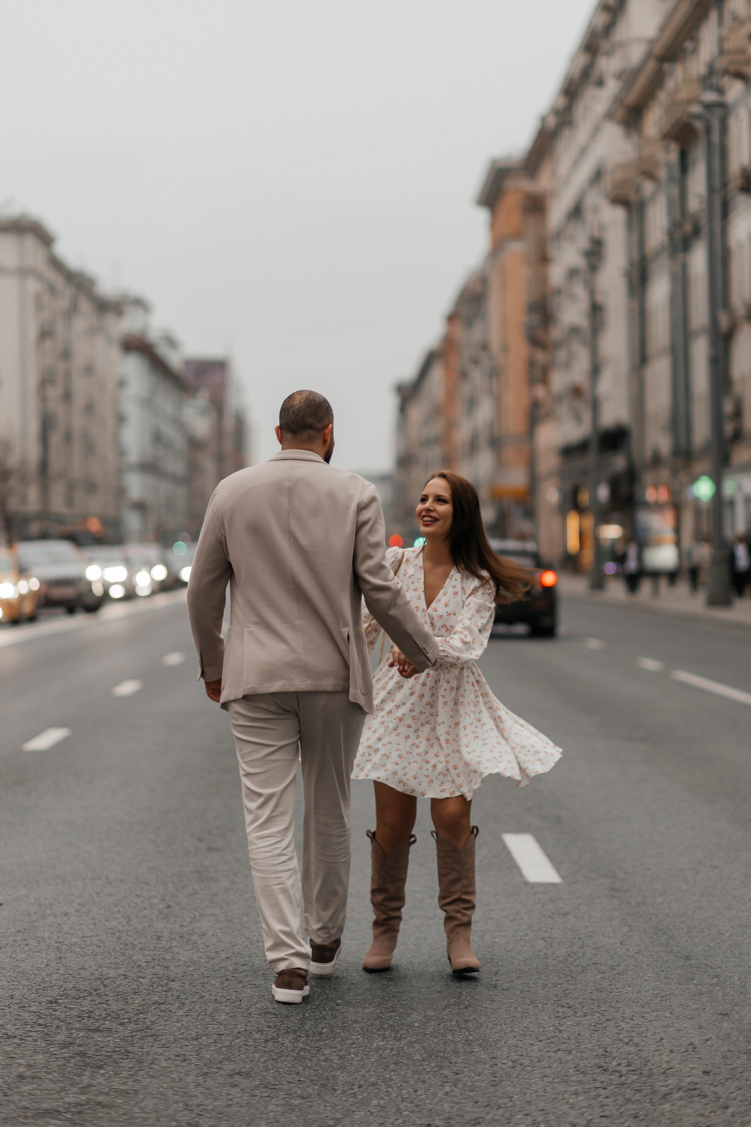 Анастасия и Мостафа (библиотека + прогулка). Фотограф в Москве Екатерина Потапова