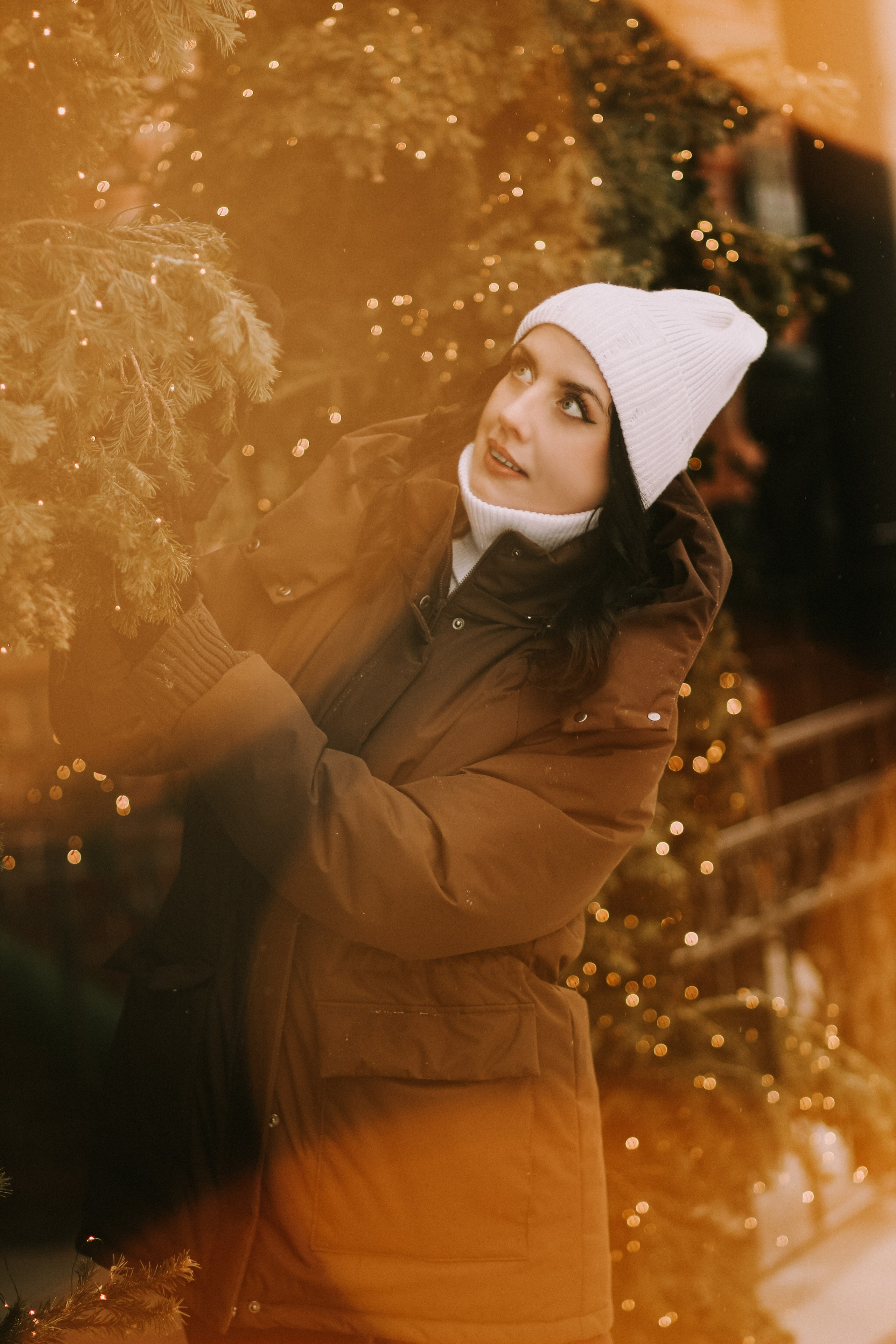 Мороз, мандарины и боке. Фотограф Красноярск