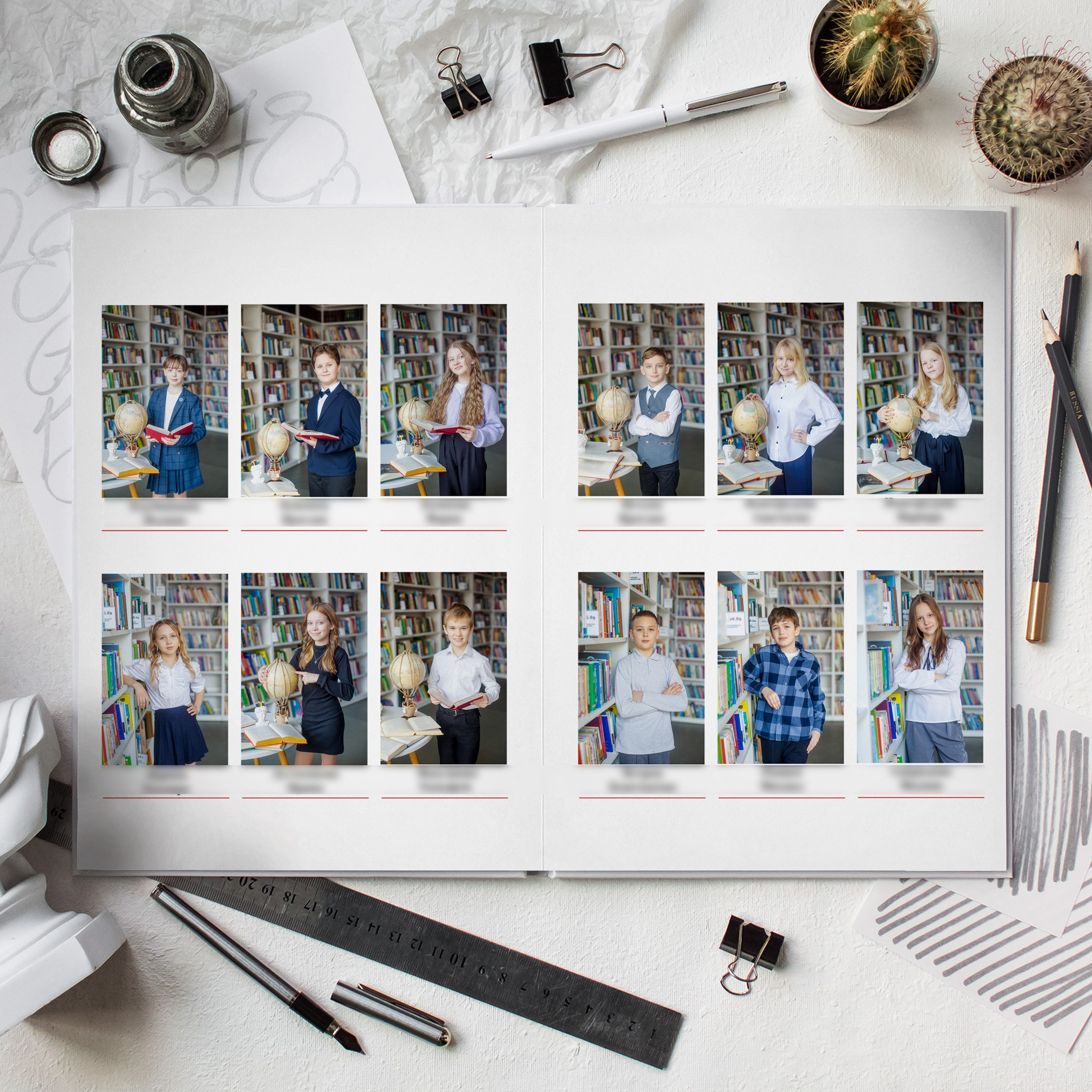 Альбом «Школа Акварель». Выпускные альбомы в Зеленограде и Москве