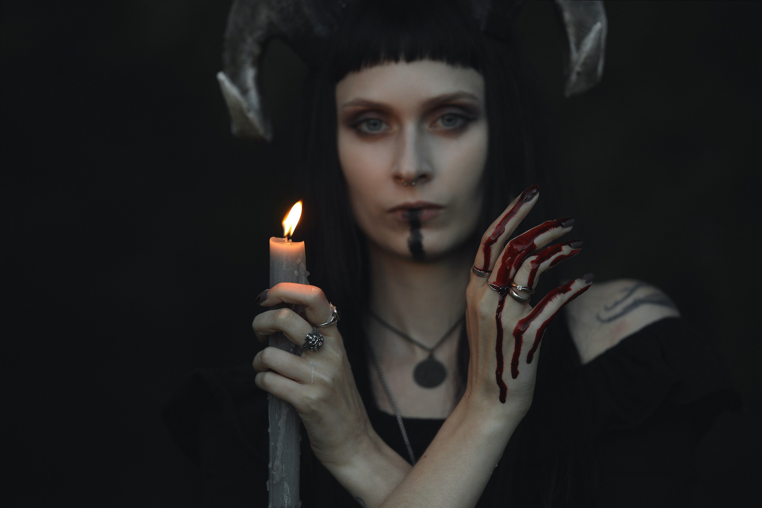 Ruf des dunklen Gottes. Арт-фотограф. Coffelisk