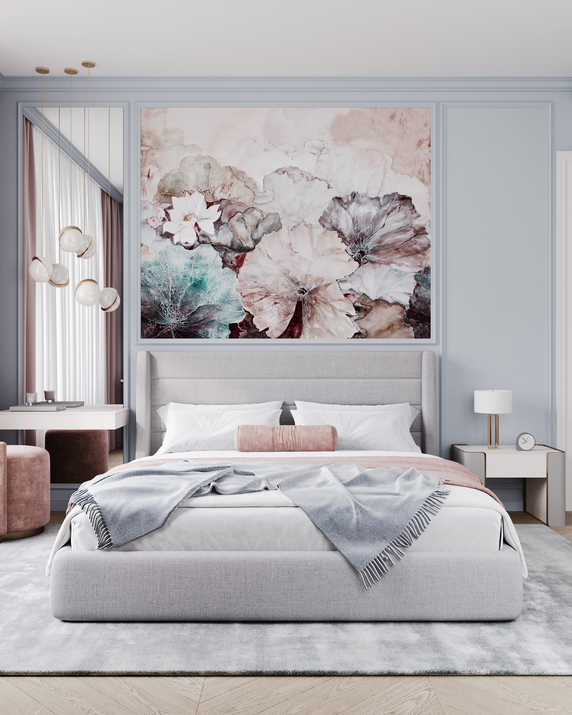 Проект 9 ЖК Западный порт 80 м². Artstudio17 Дизайн-студия Ирины Чабан в Москве