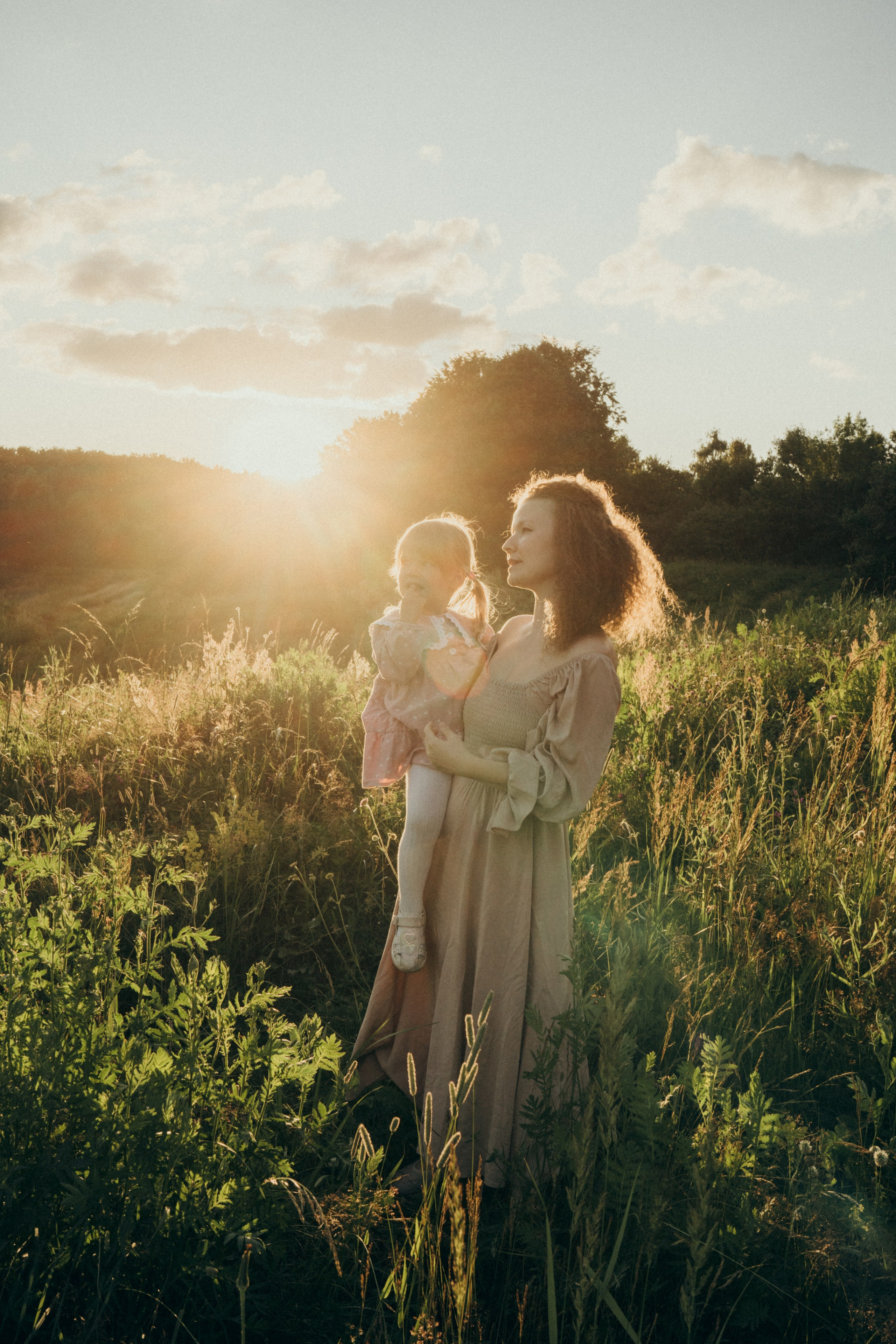 Закатная история. Семейный фотограф в Москве Елена Гильманова