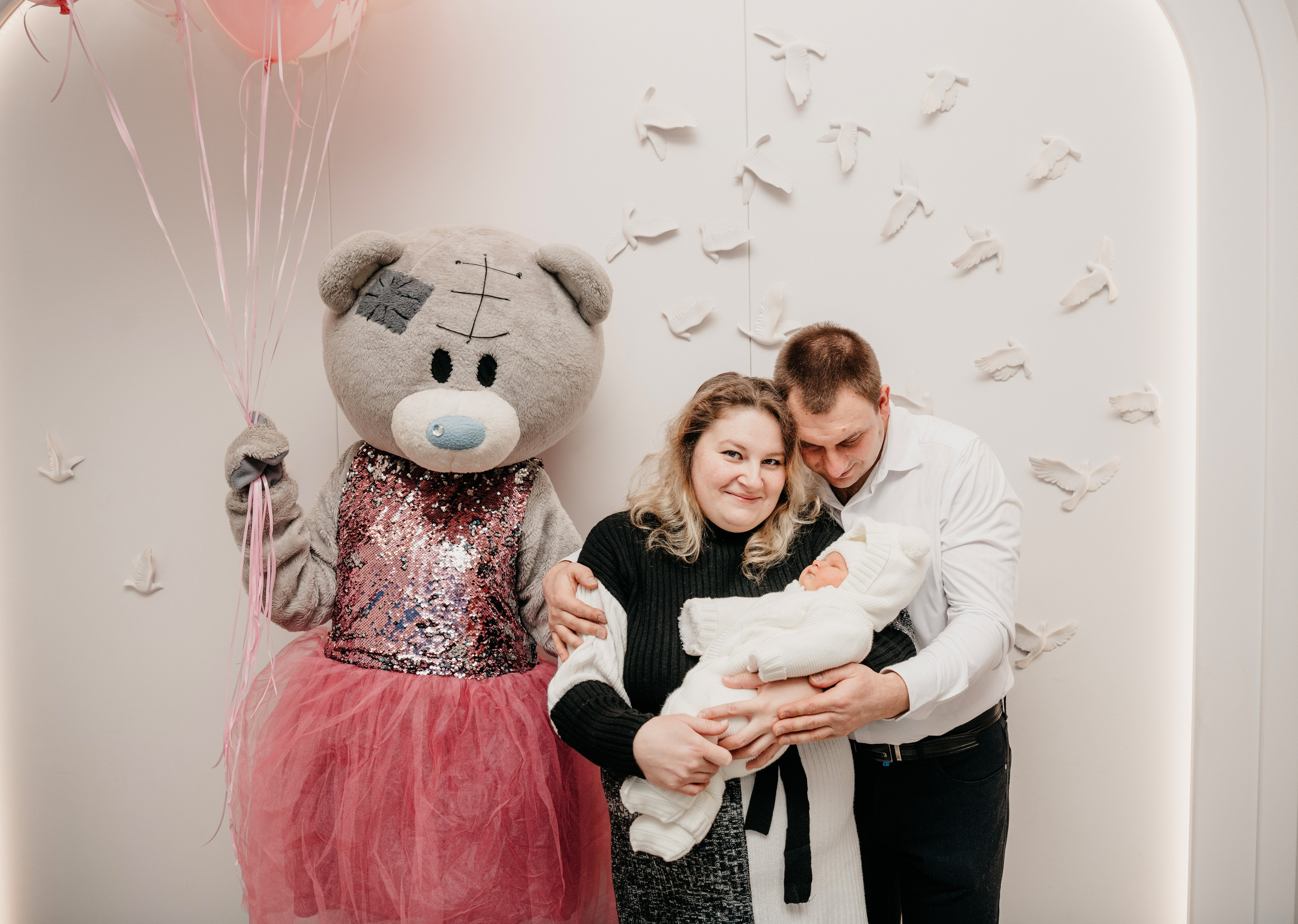 Выписка Александры. Фотограф на выписку из роддома в Москве и МО