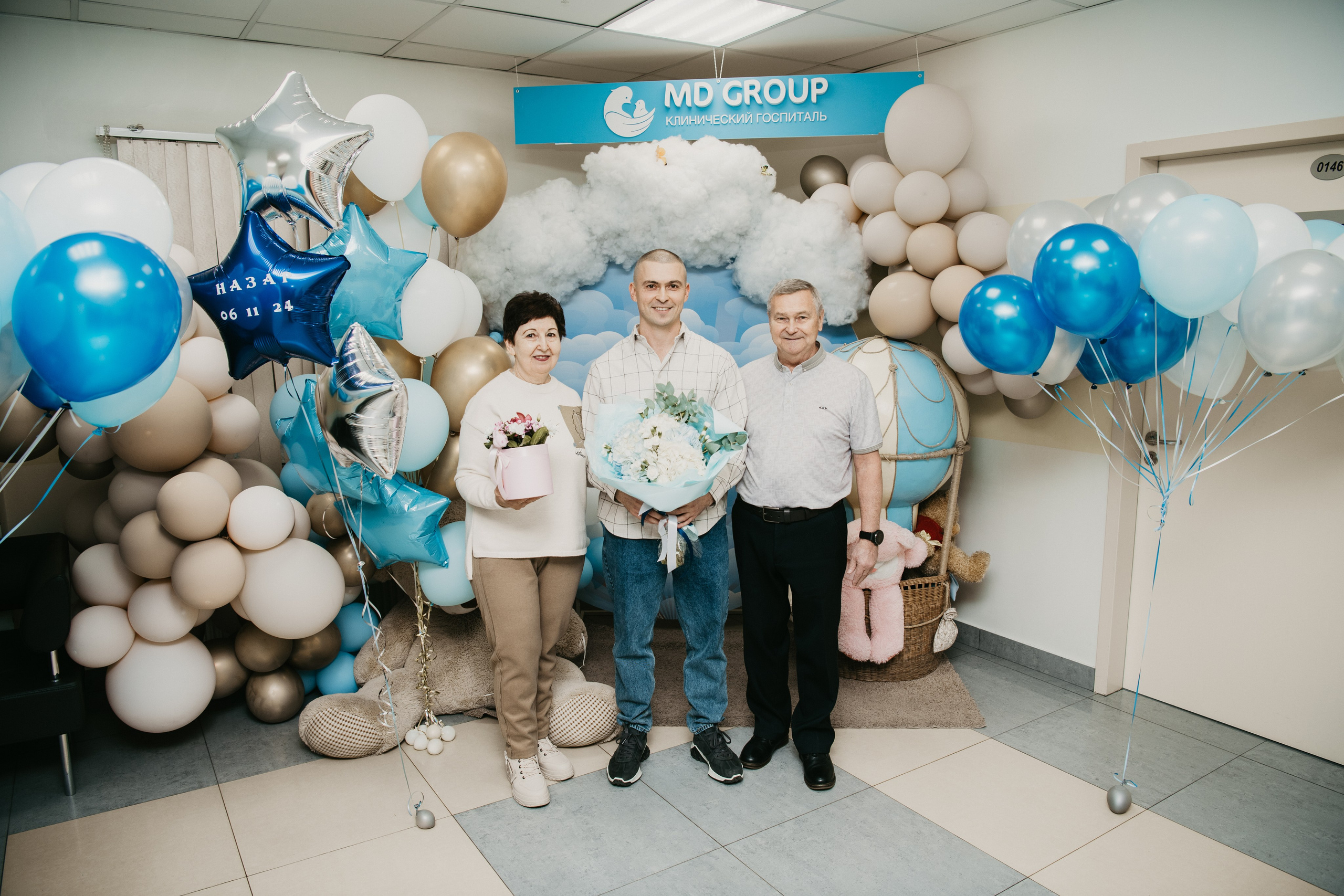 Выписка Назара. На Севастопольском. Фотограф на выписку из роддома в Москве и МО