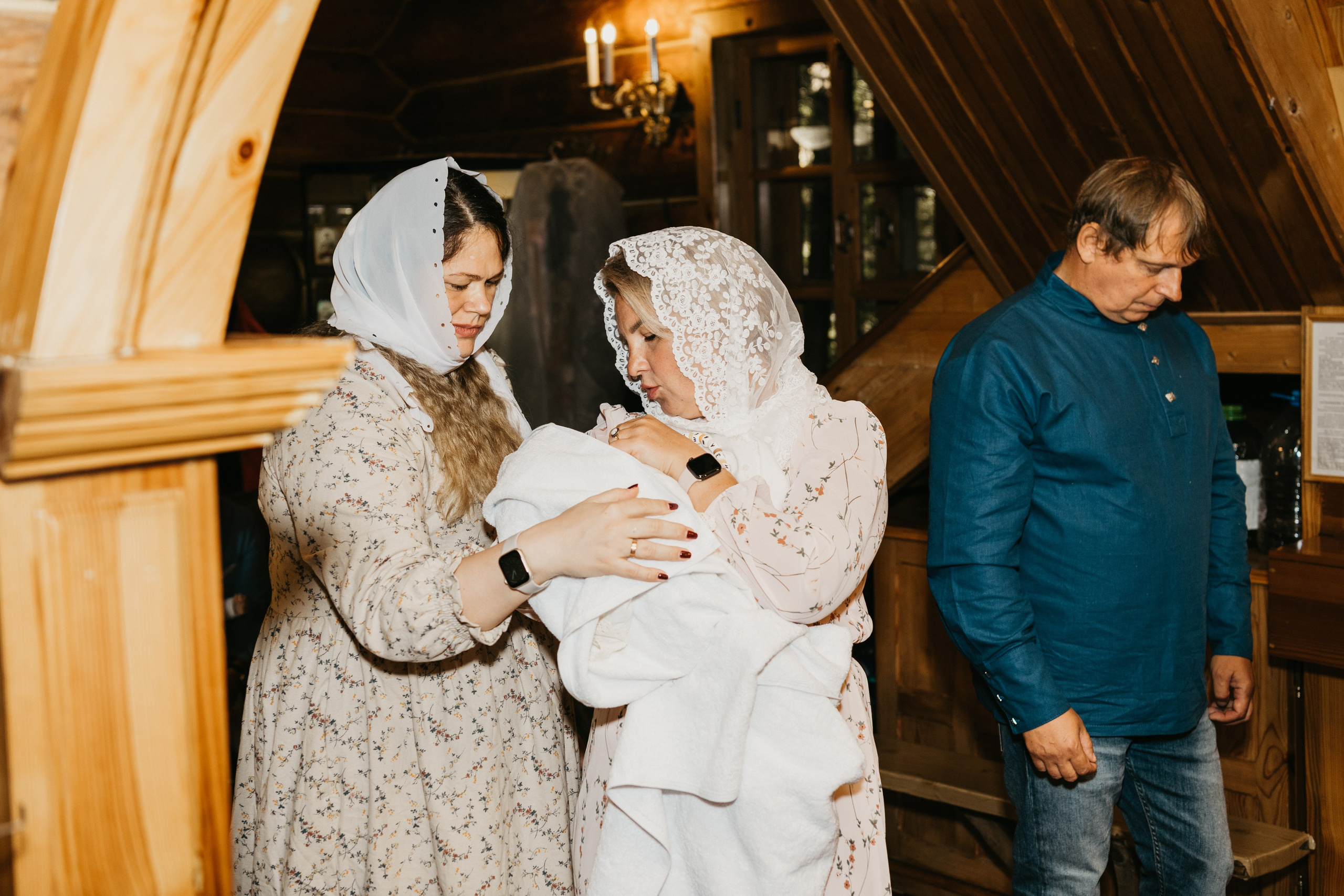 Крещение Елизаветы. Фотограф на выписку из роддома в Москве и МО