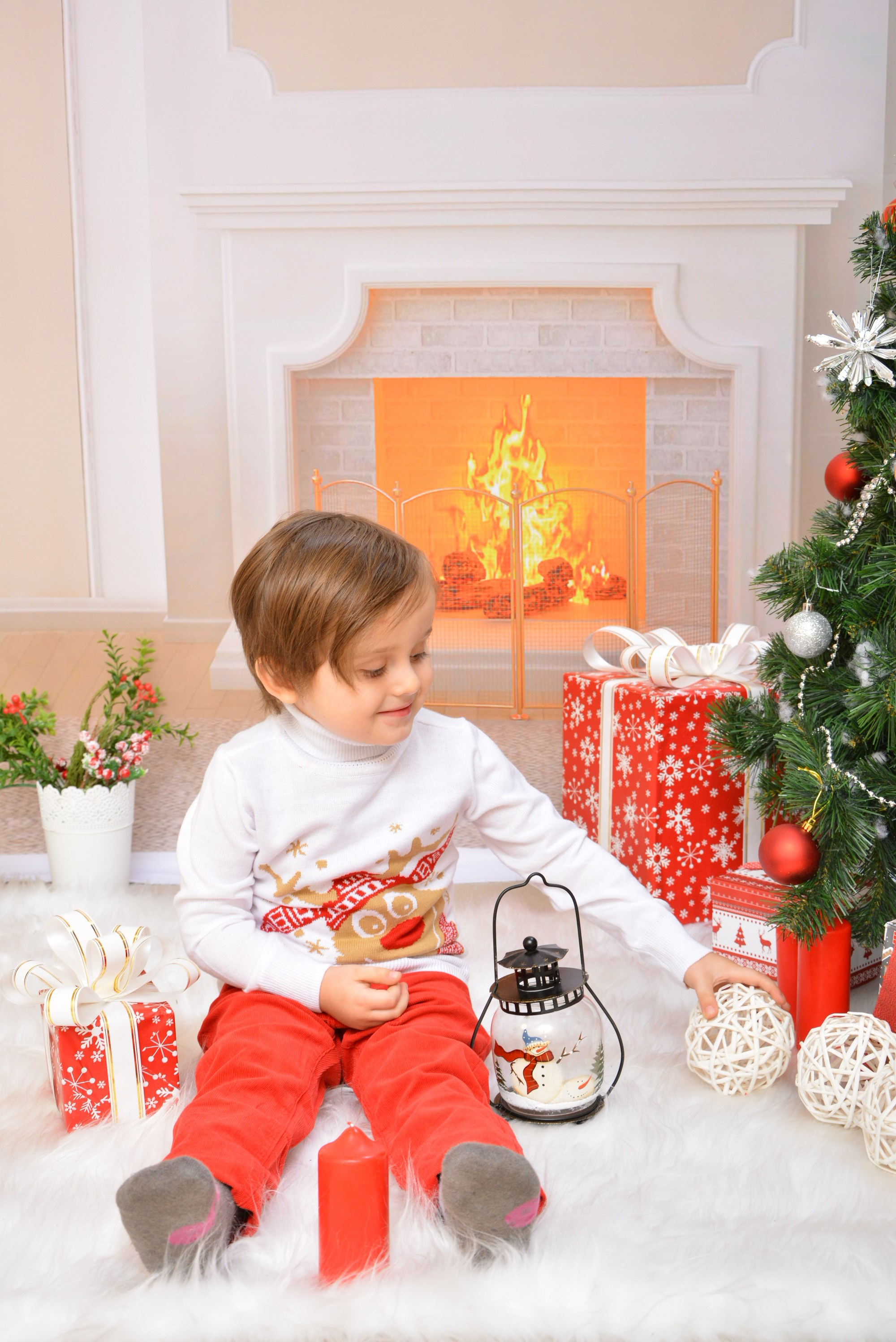 Новогодний Подарок. Студия детской фотографии «СОЛНЫШКО»