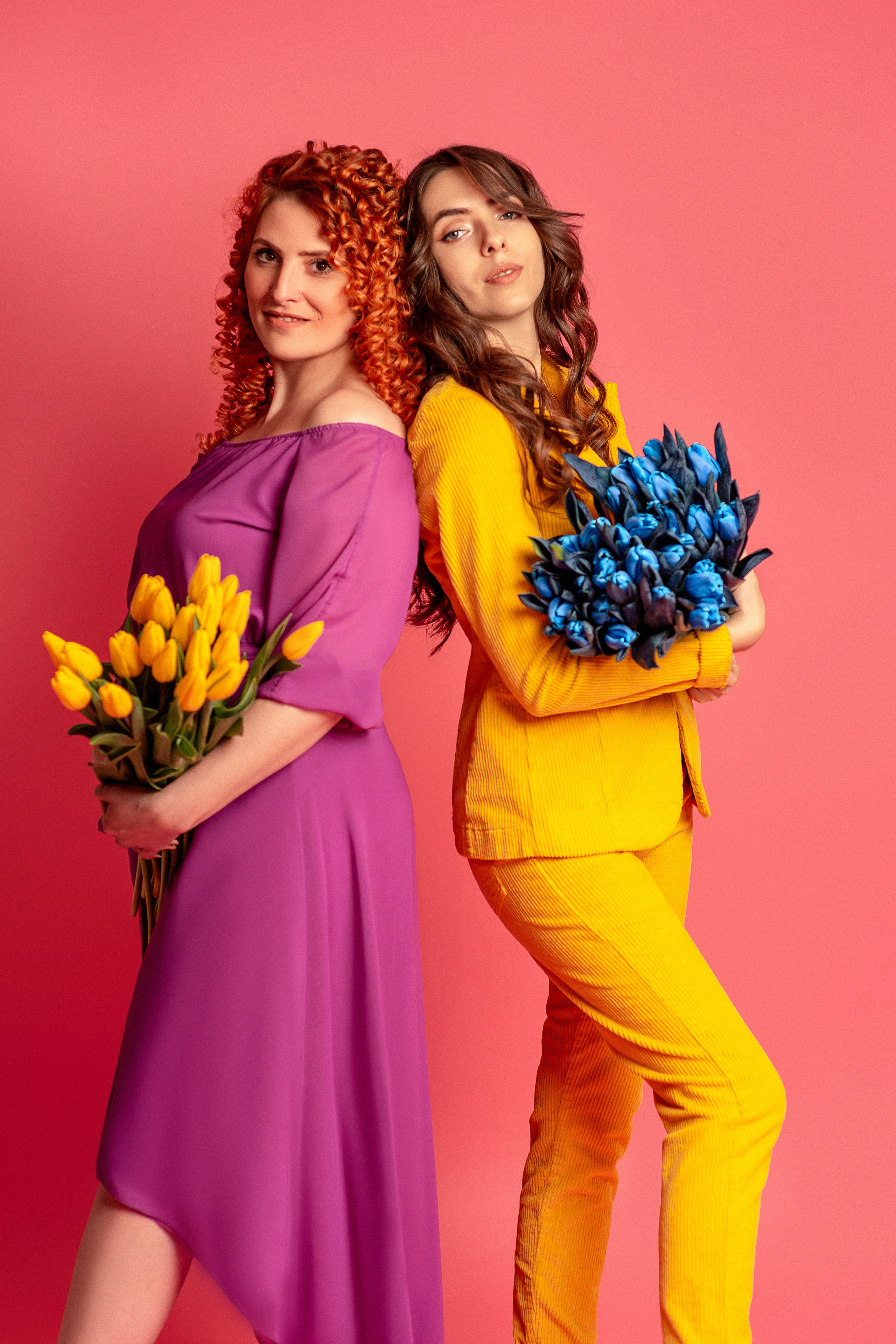 Яркая весна 2023- two Оли. Семейный и детский фотограф Наталья Горда