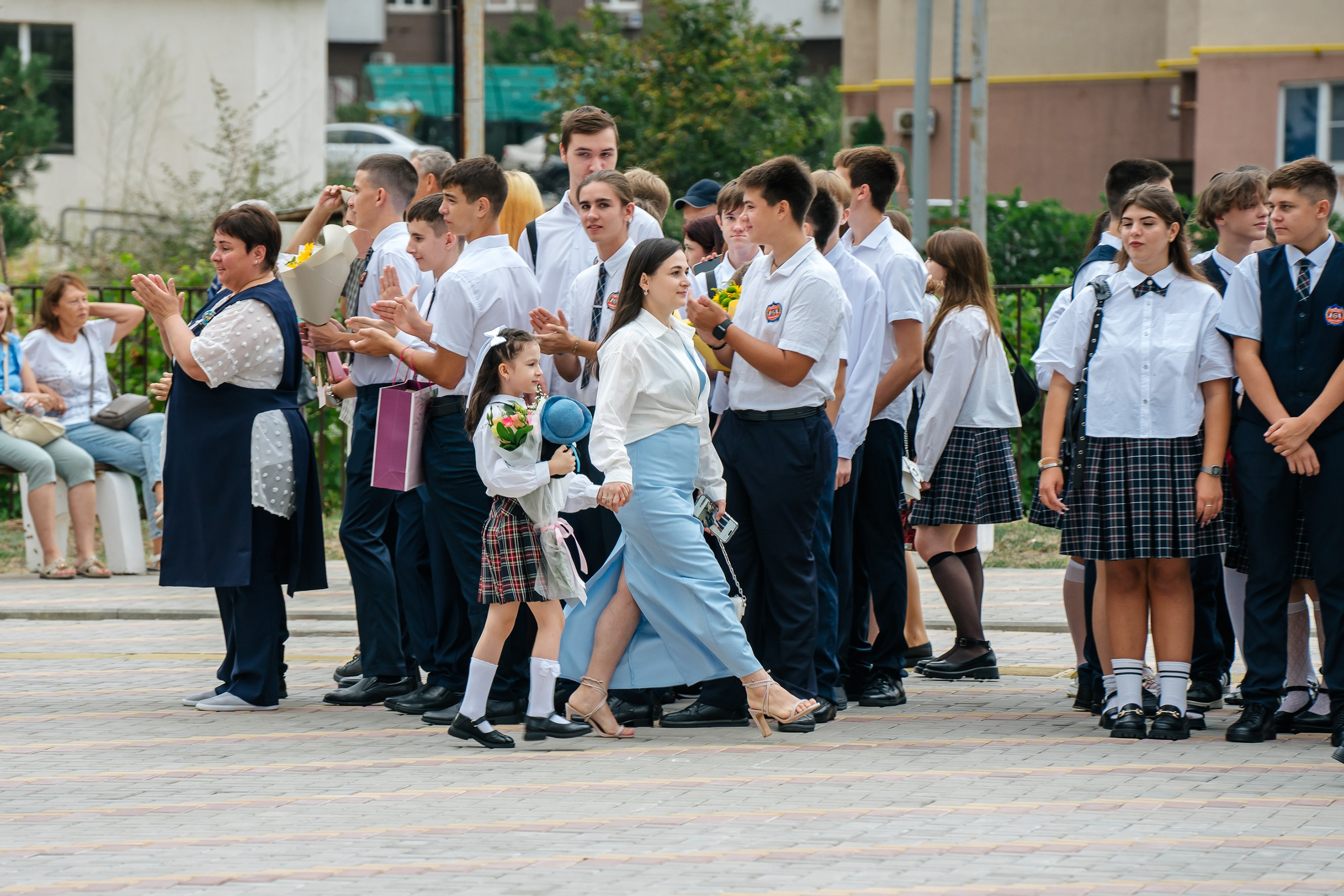 1 сентября. Выпускные альбомы, школьные фотосессии в городе Новороссийске