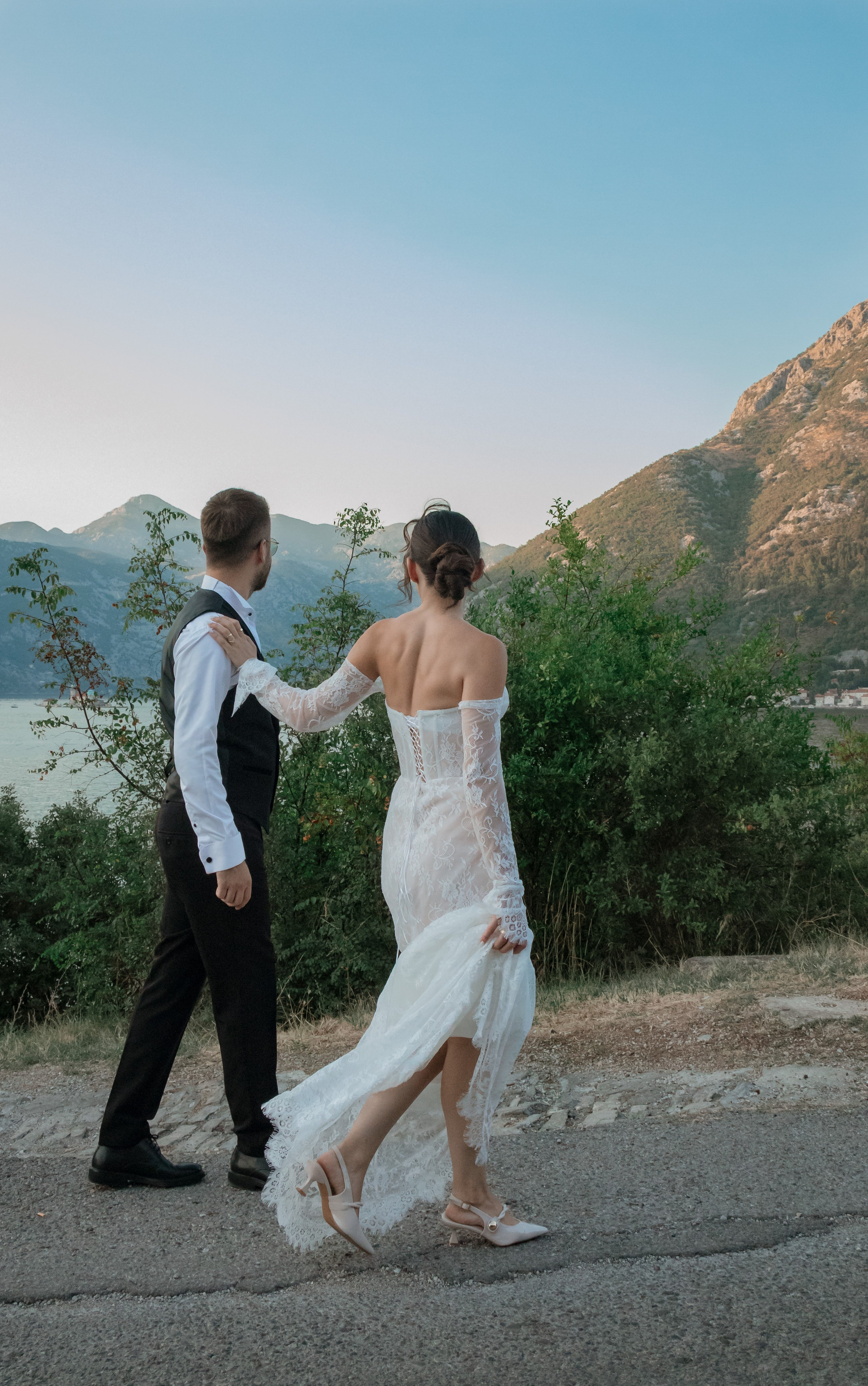 Wedding photography in Montenegro. Portrait photographer in Tivat Montenegro Katerina Kirsanova