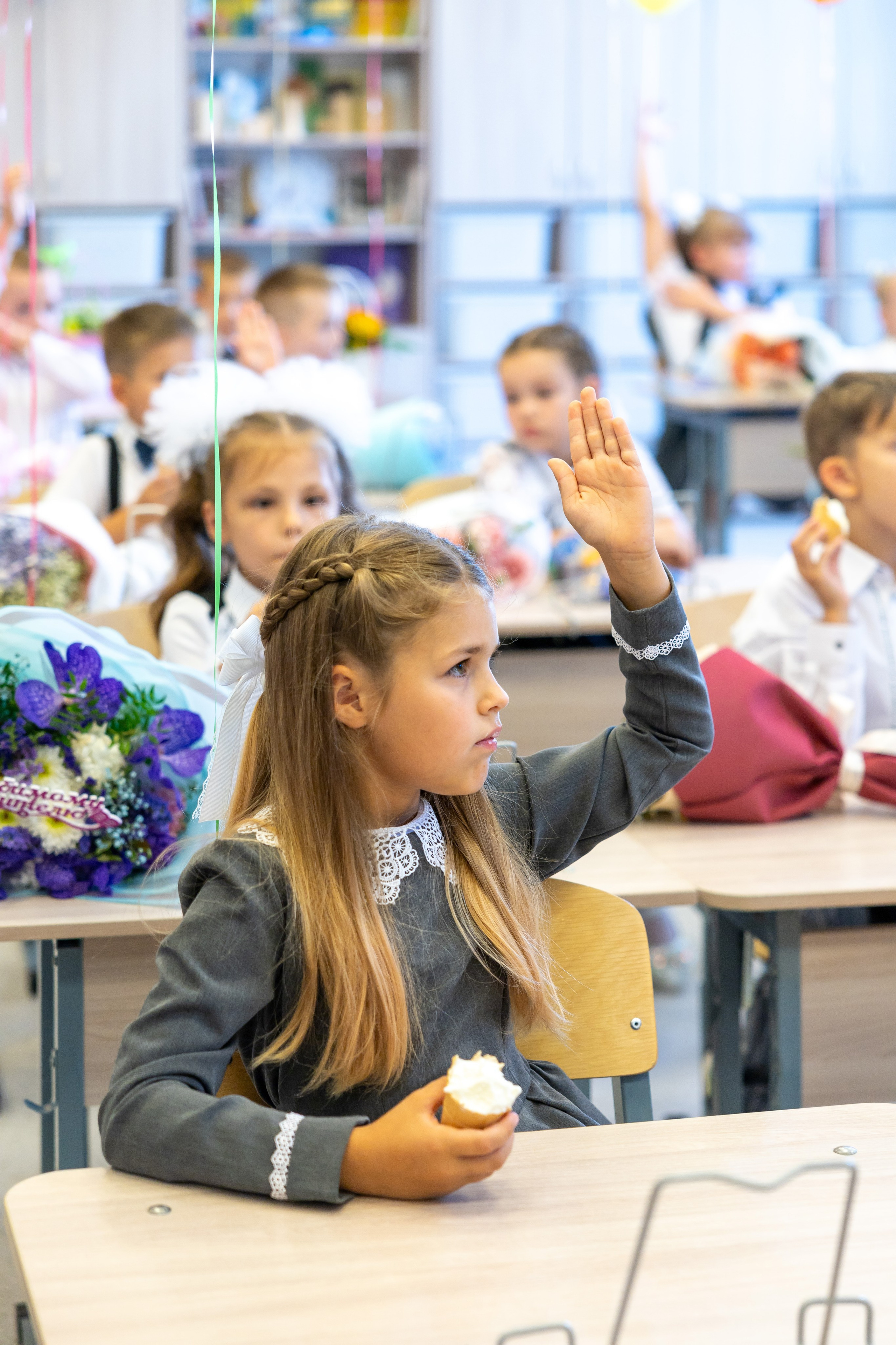 Первый раз в первый класс (репортажная съемка). Фотограф в Серпухове Наталья Руденко