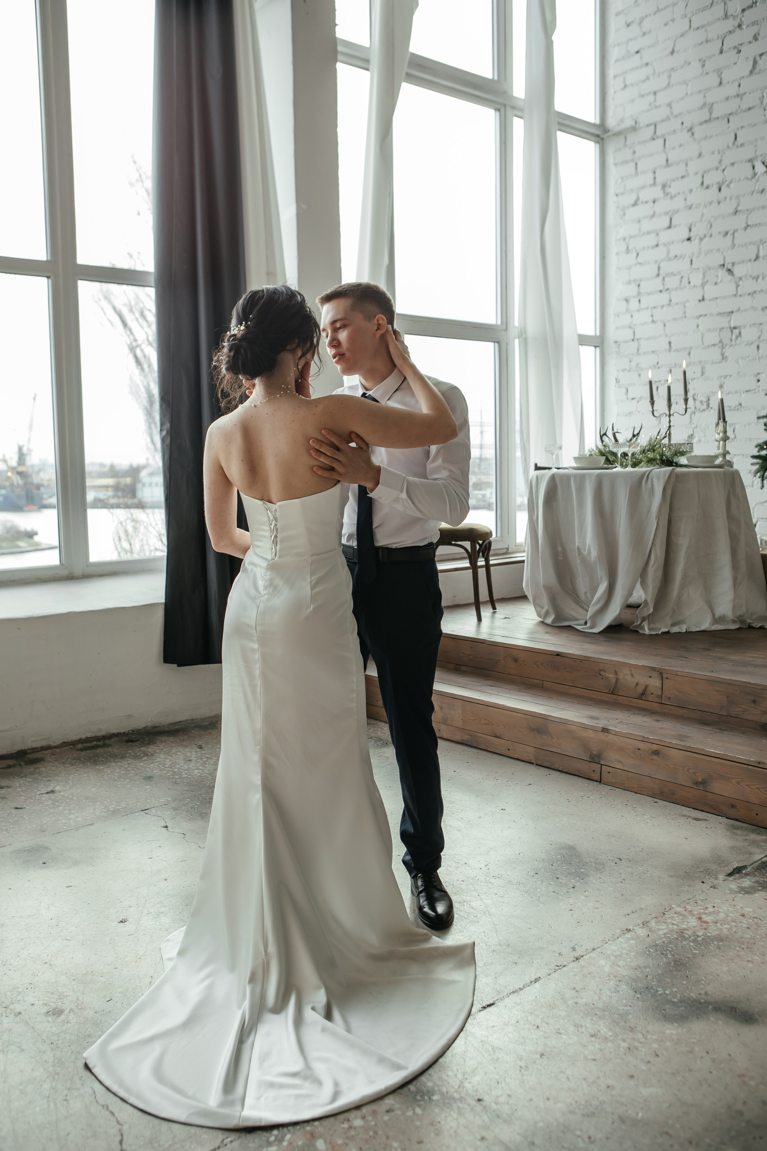 Свадебная съемка в студии. Свадебный фотограф  Калининград | Москва|