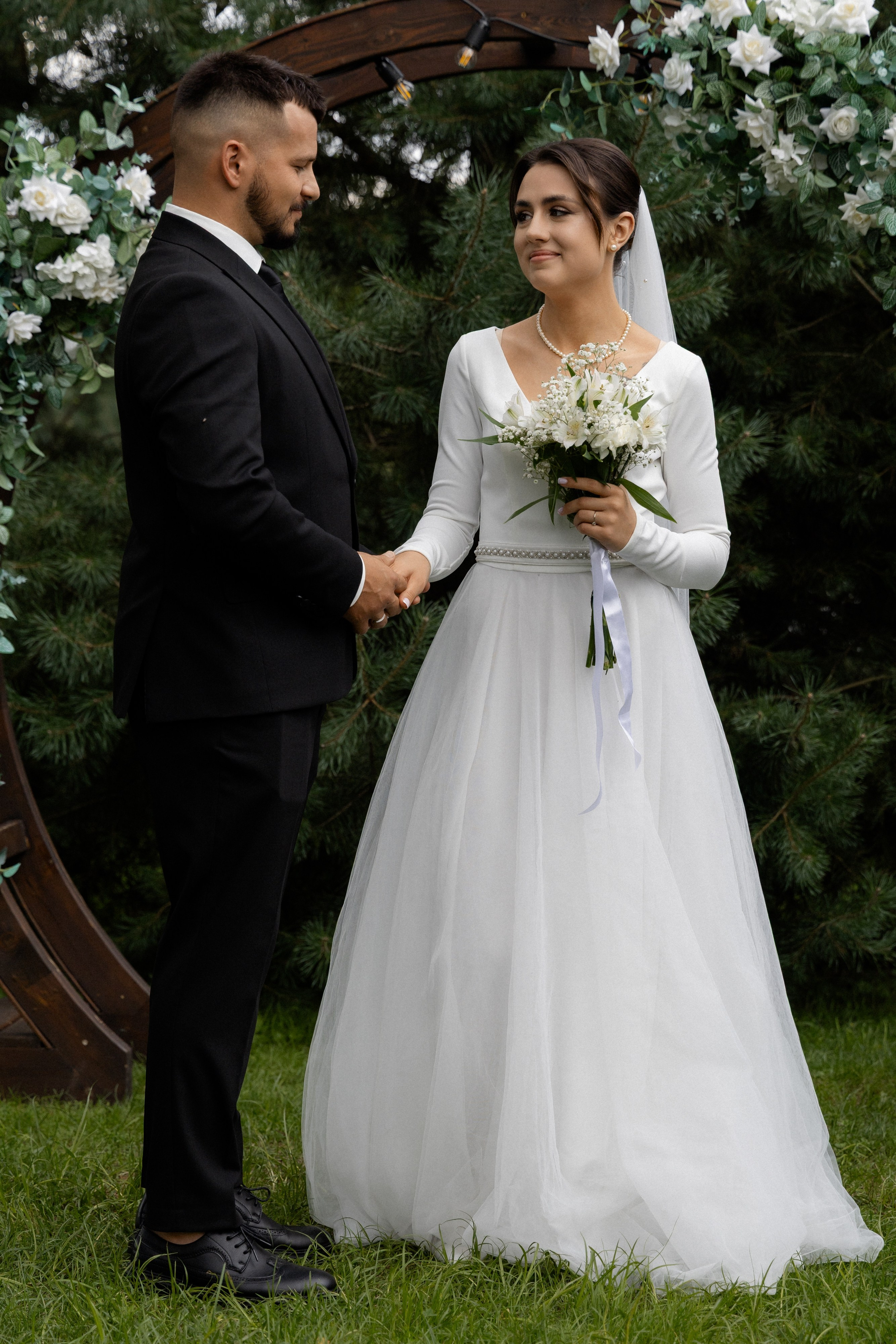 Свадебная фотосессия в агроусадьбе Лабодянка в Минске. Свадебный фотограф в Минске/Беларуси Сергей Спиридонов