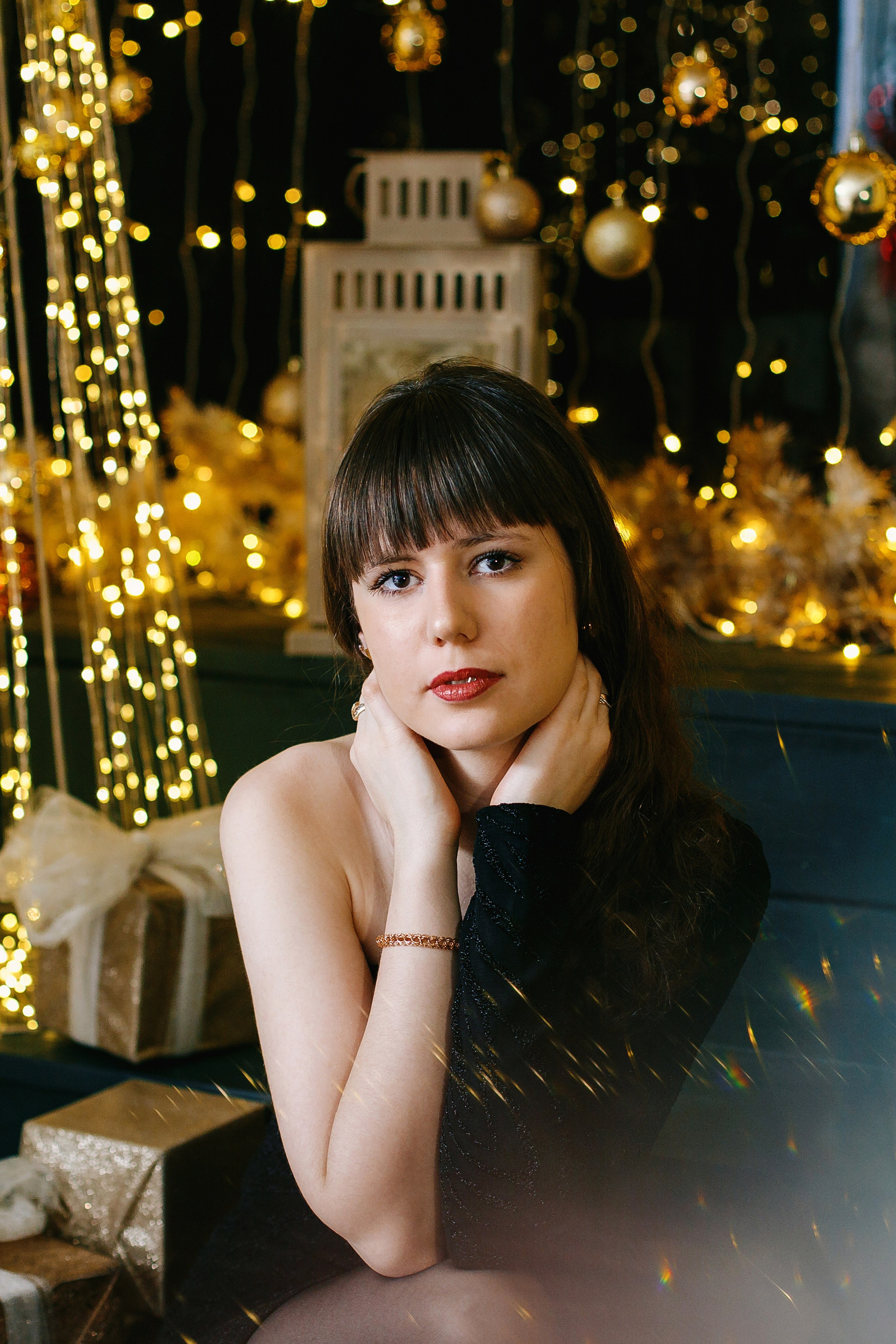 Новогодняя фотосессия для Карины. Выпускные альбомы Искитим, Бердск и Новосибирск Крюкова Елена