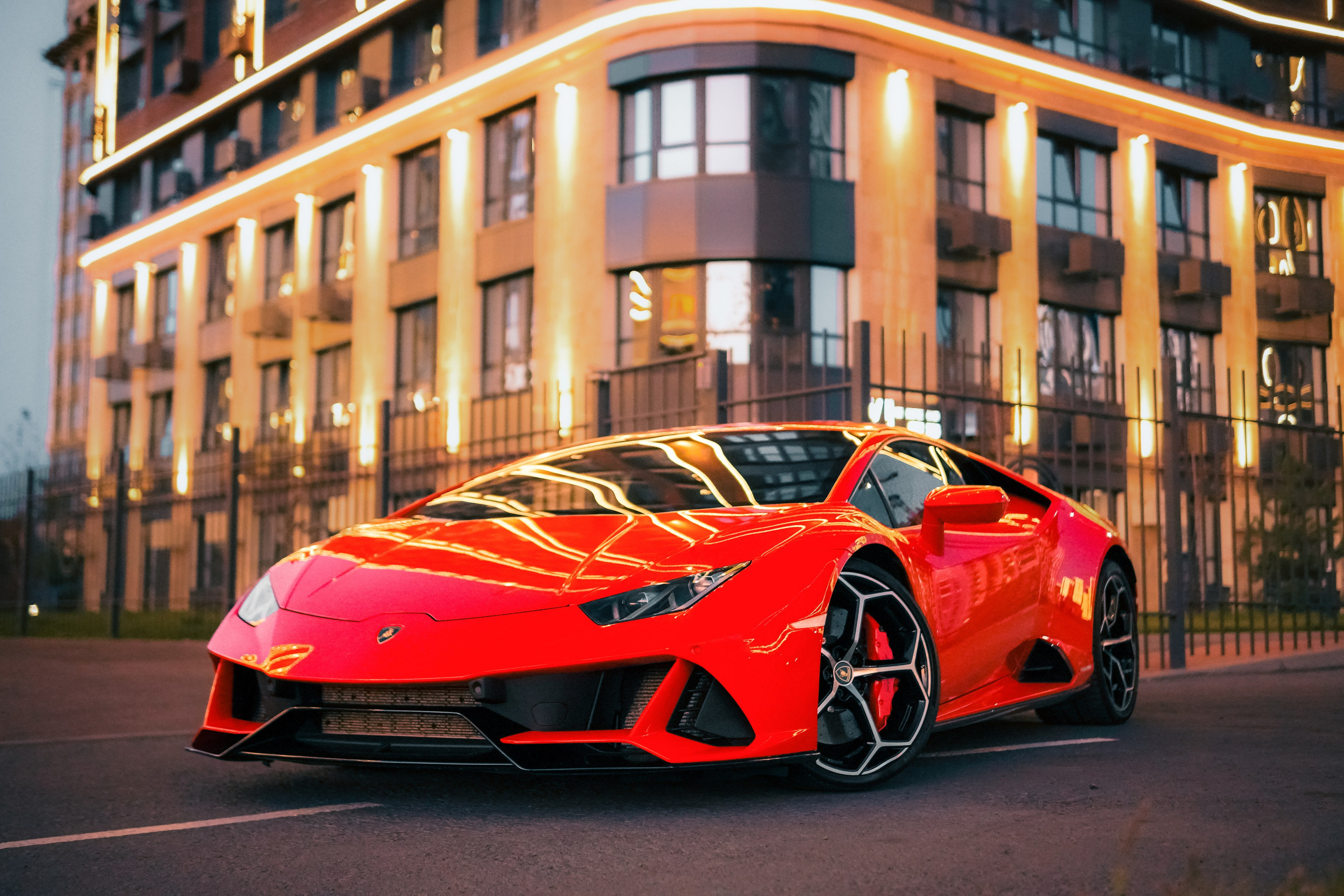 Lamborgini Huracan EVO coupe. AutoAlexArt