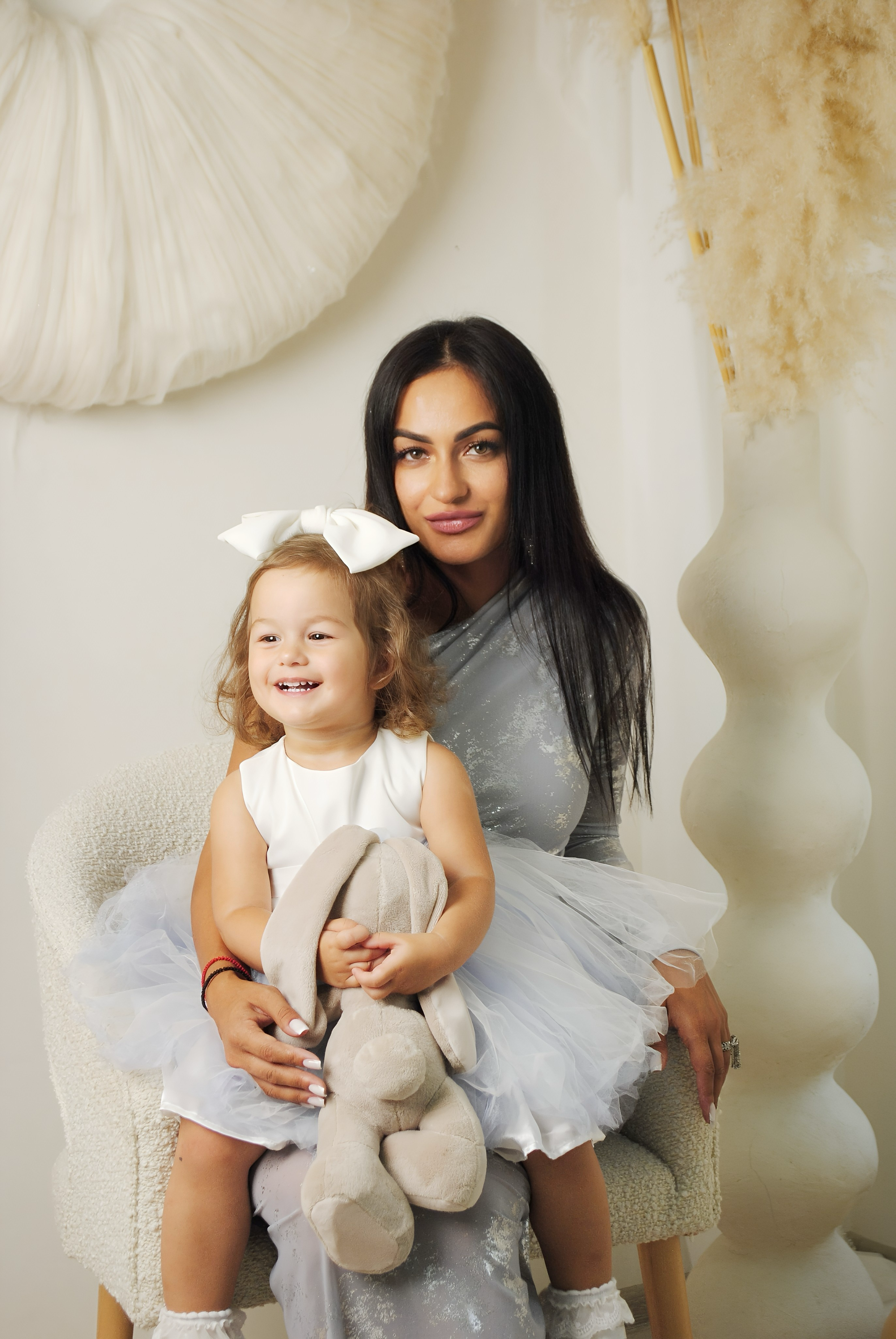 Эля и дочь. Фотограф Мария Мусаелян