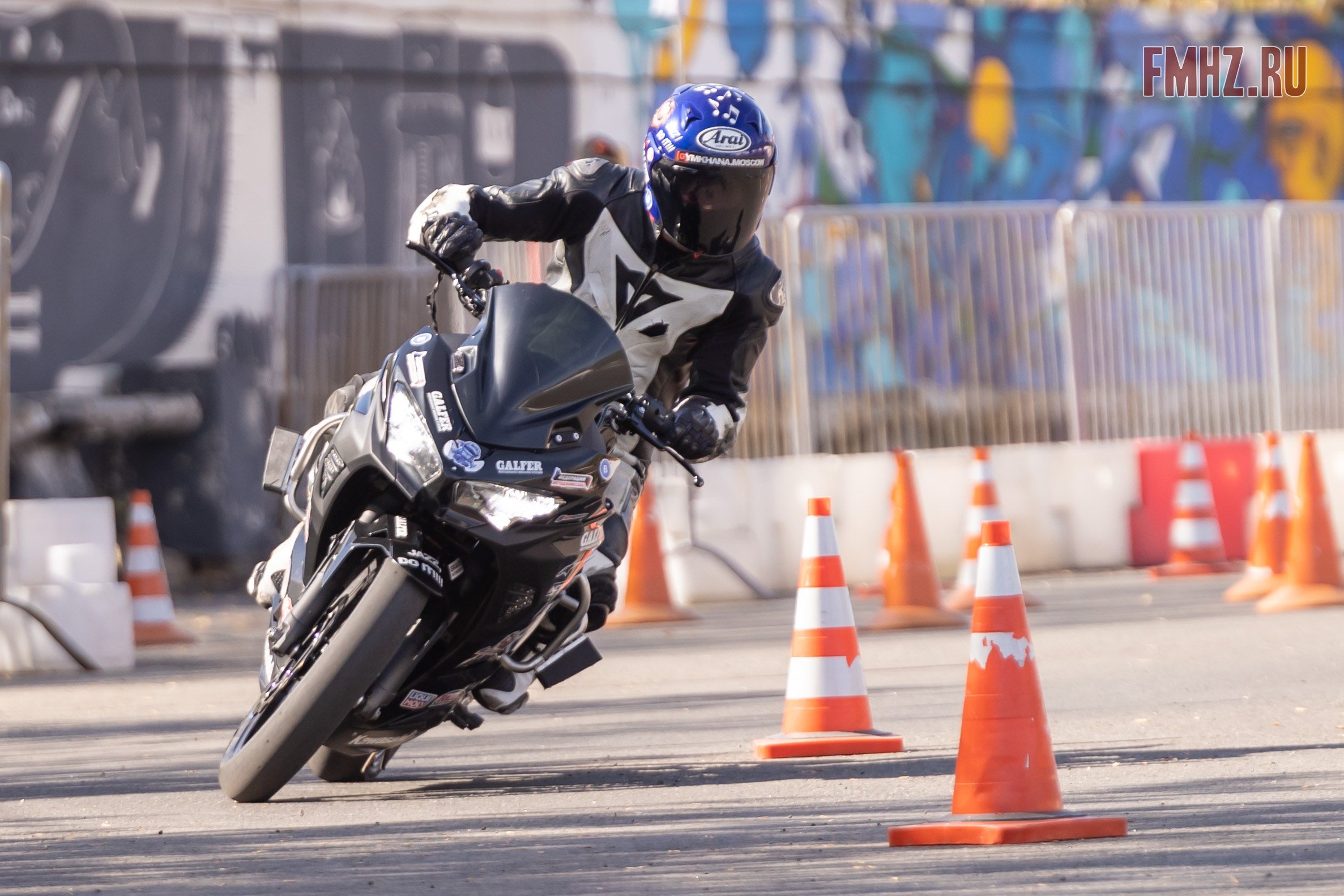 Соревнования по мотоджимхане на площадке Мосгортранс 15.09.2024. Фотограф Владимир Охрименко