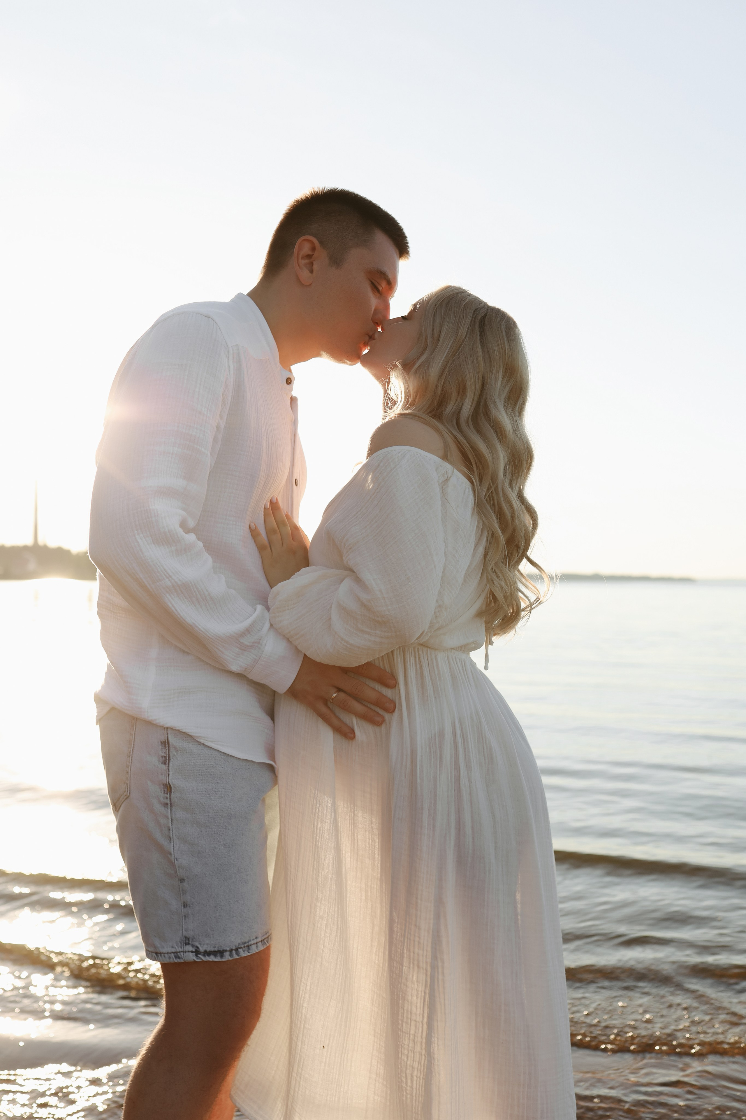 Беременность на берегу. Дьячкова Мария фотограф