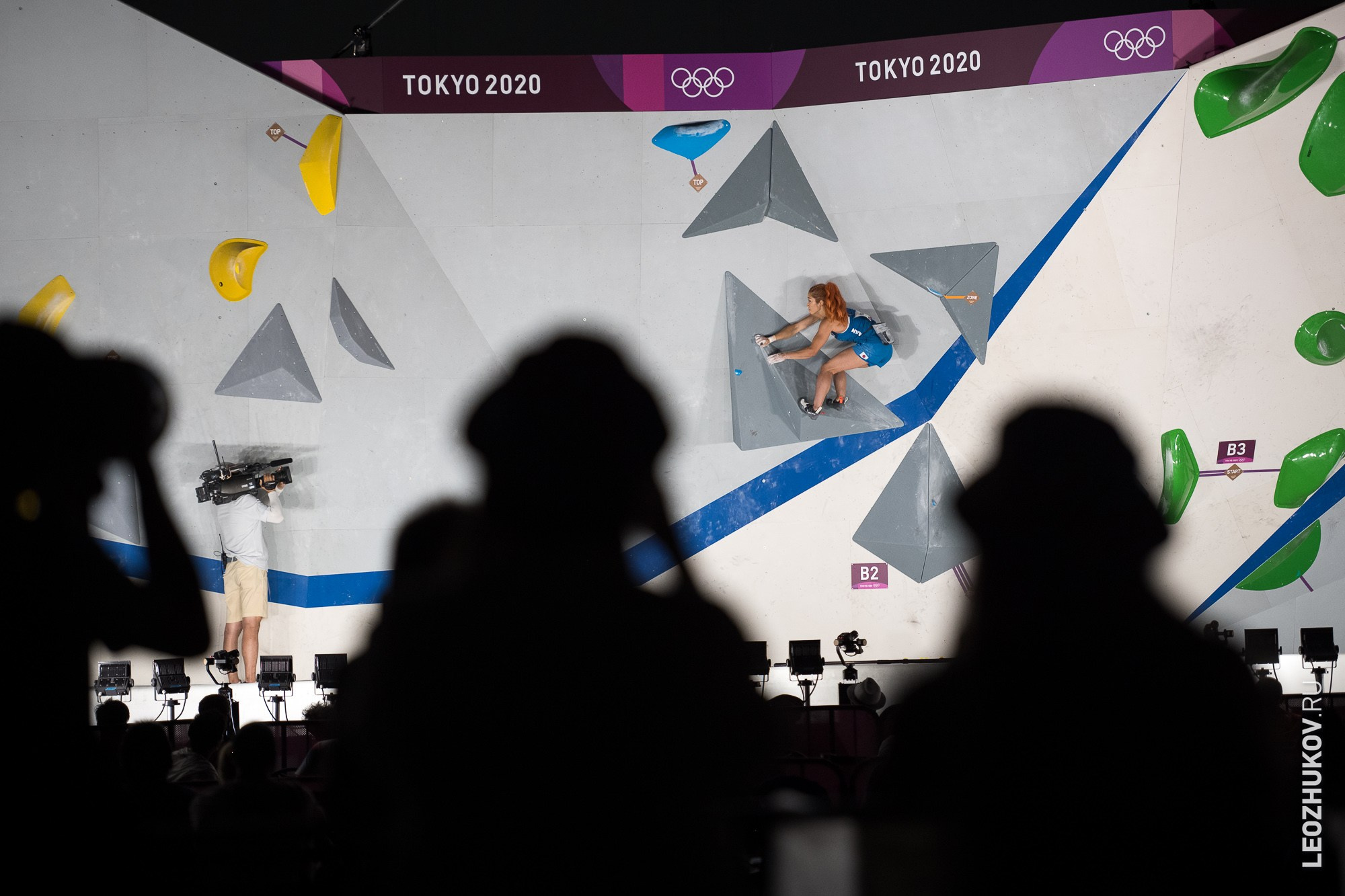 Tokyo-2020 Olympic games. Sports photographer Leonid Zhukov