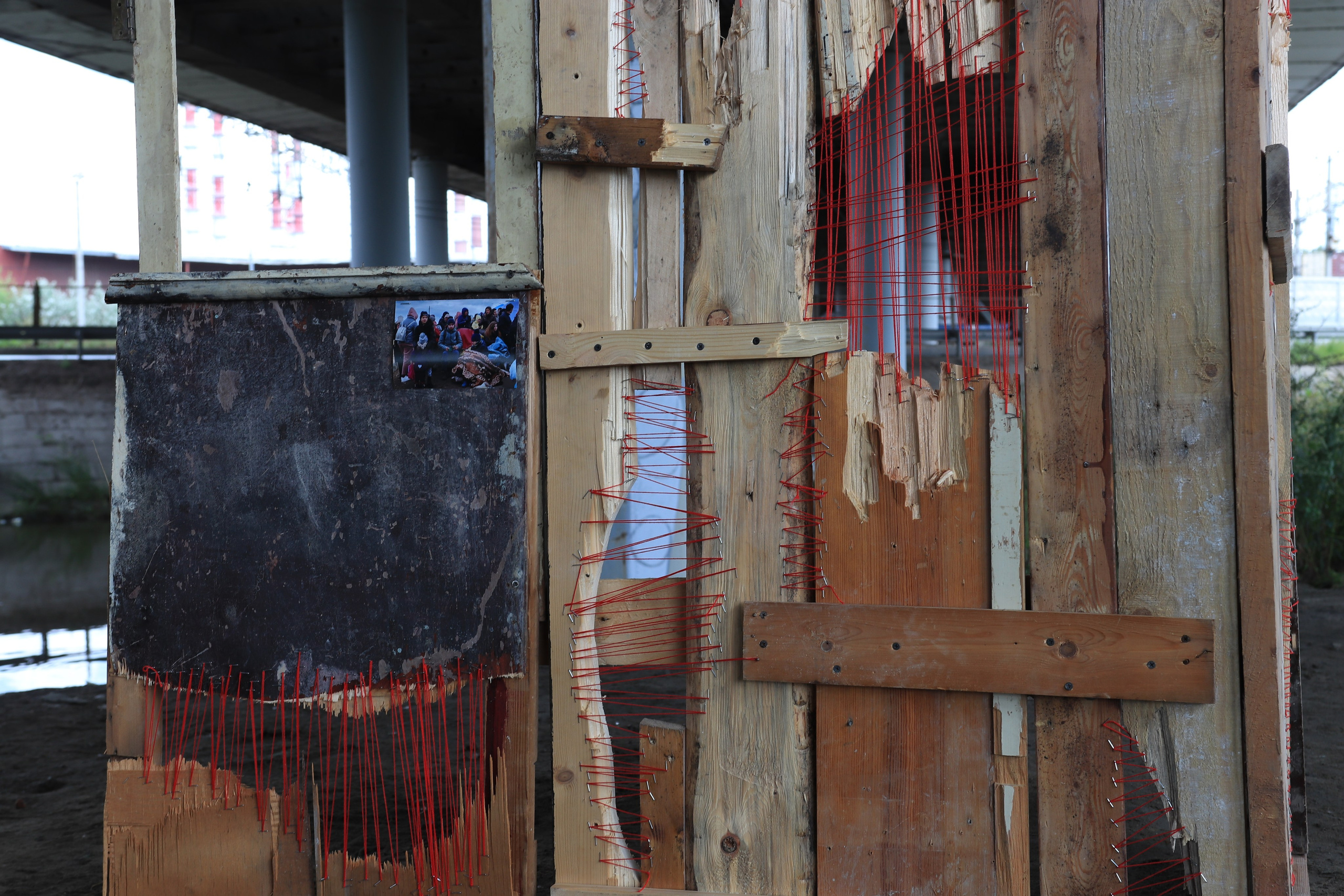 Софья Григорьева, инсталляция Починка, антибиеннале Красненькая, современное искусство 