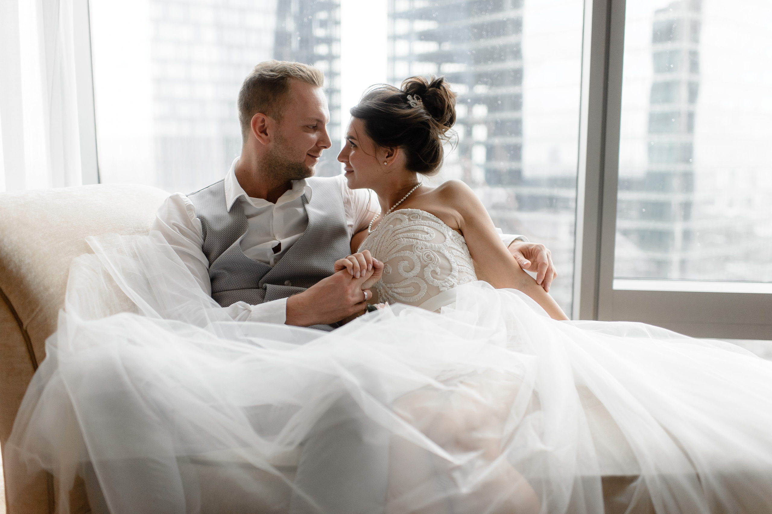 Moscow City Wedding. Wedding and Destination photographer Rustam Kalimullin