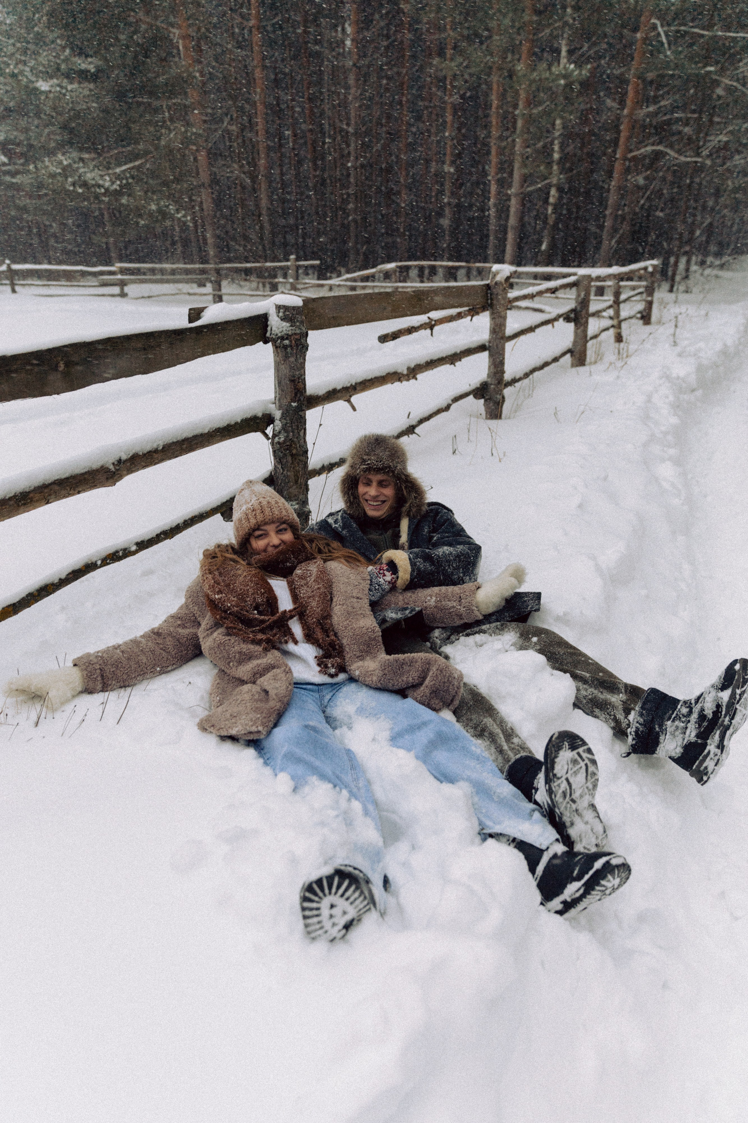 Зимняя лав стори. Фотограф Ульяна Дивина в Нижнем Новгороде и Нижегородской области