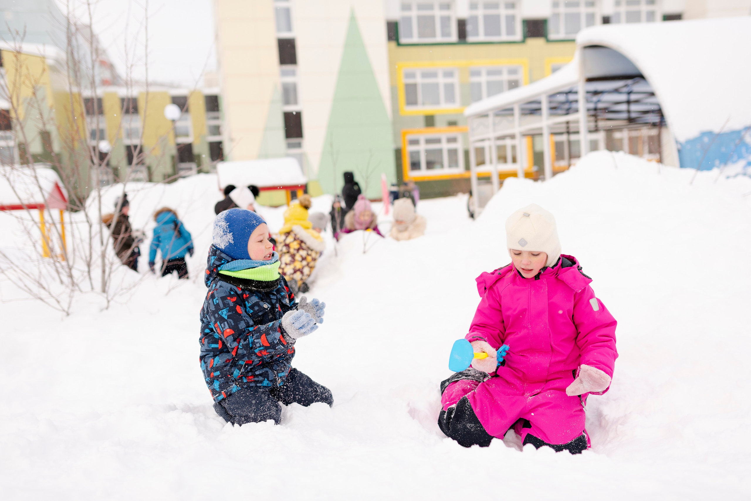 Аленький цветочек. Группа Почемучки, зимняя прогулка. Детский и семейный фотограф в Сургуте и Нефтеюганске Анна Старцева