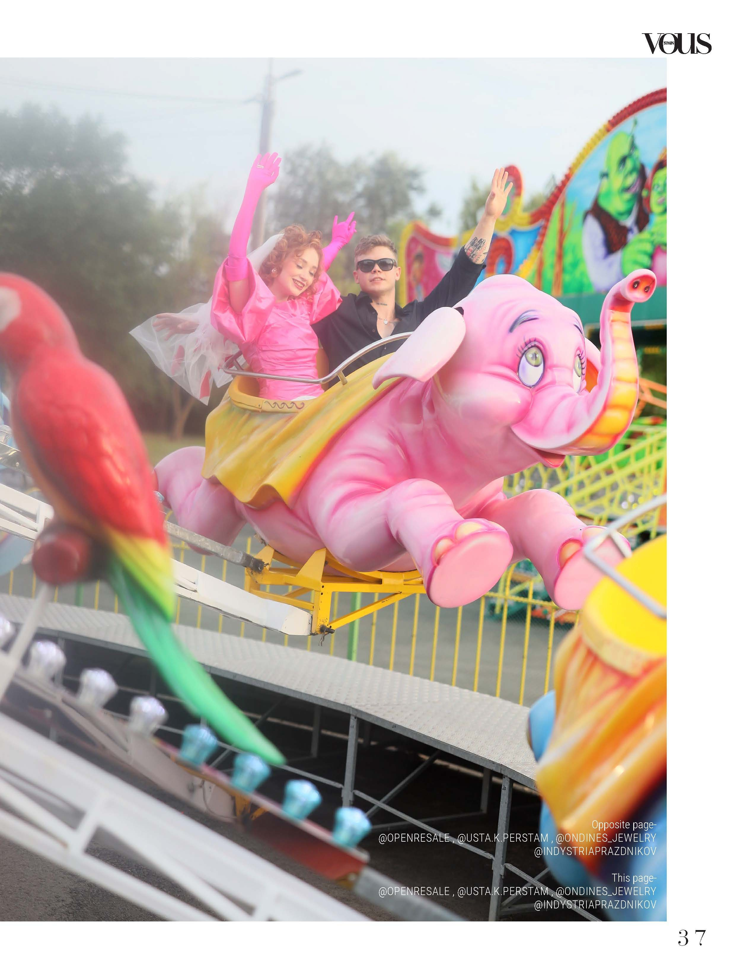 Свадебная фотосессия в парке аттракционов. Свадебный и семейный фотограф в Абхазии Жанна Соснина