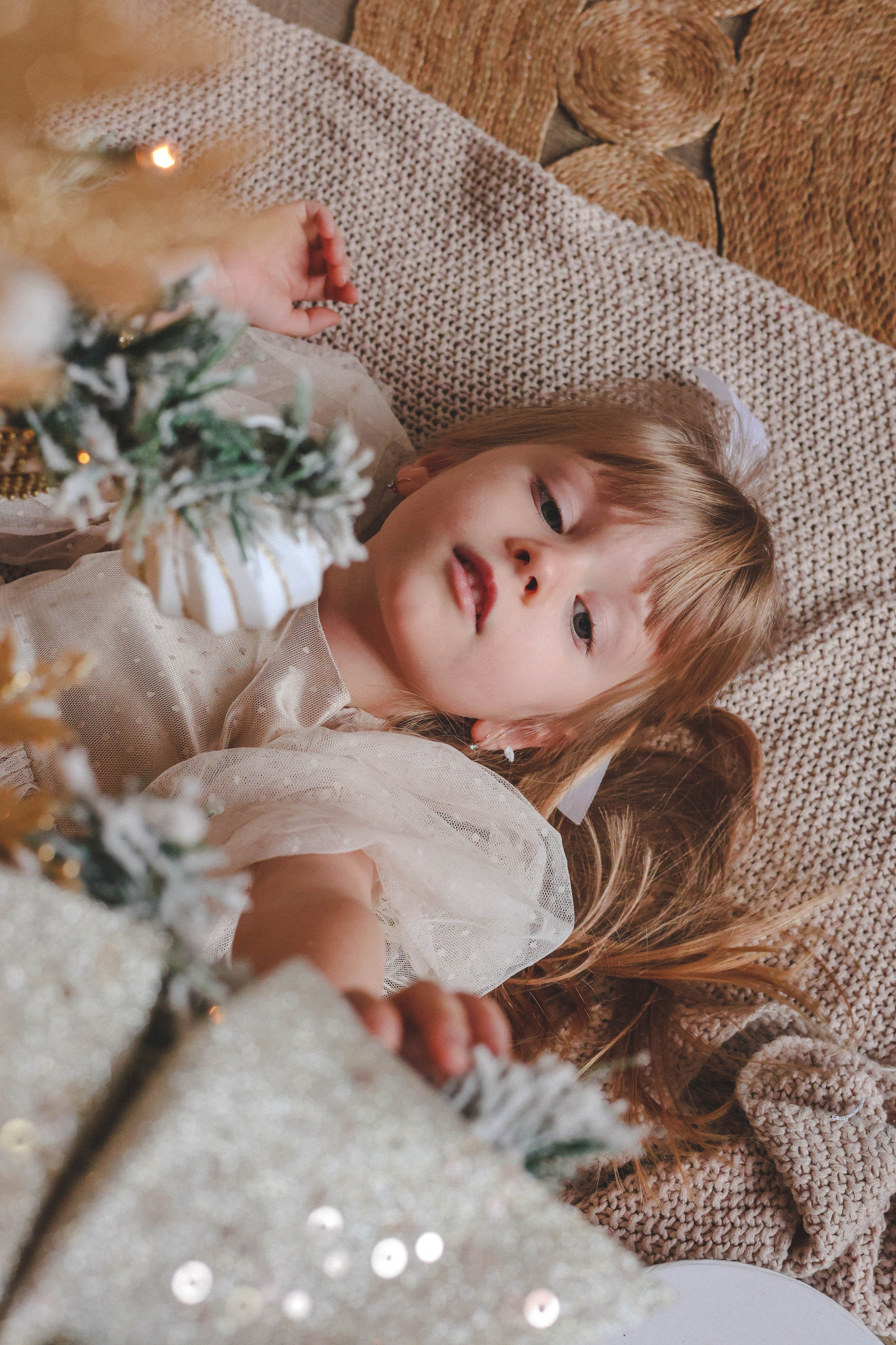 Новогодняя история «Кира и ее семья». Фотограф в Москве Анастасия Калинина