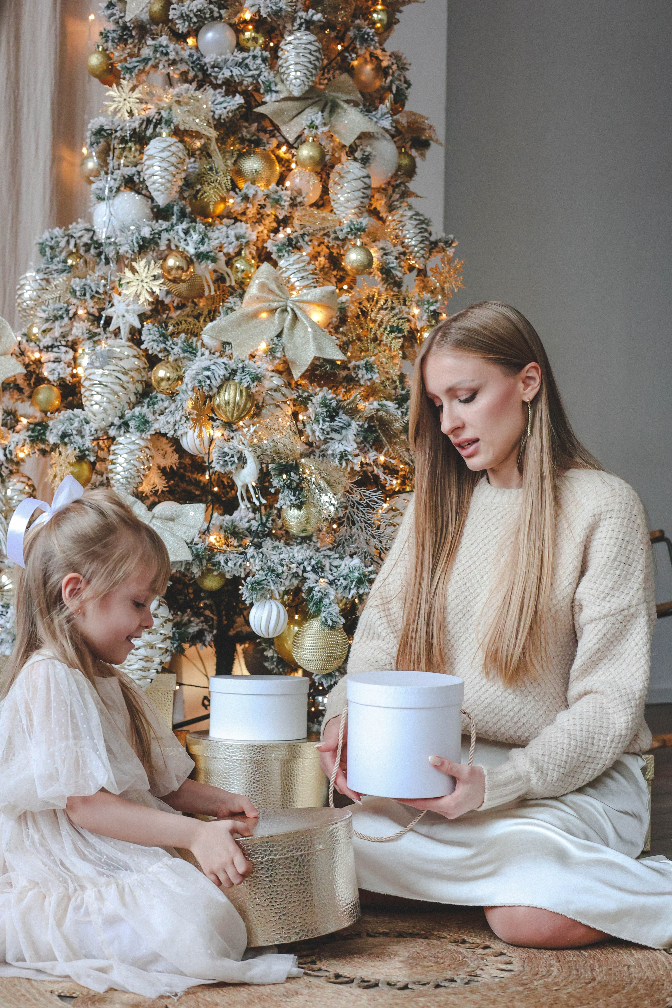 Новогодняя история «Кира и ее семья». Фотограф в Москве Анастасия Калинина