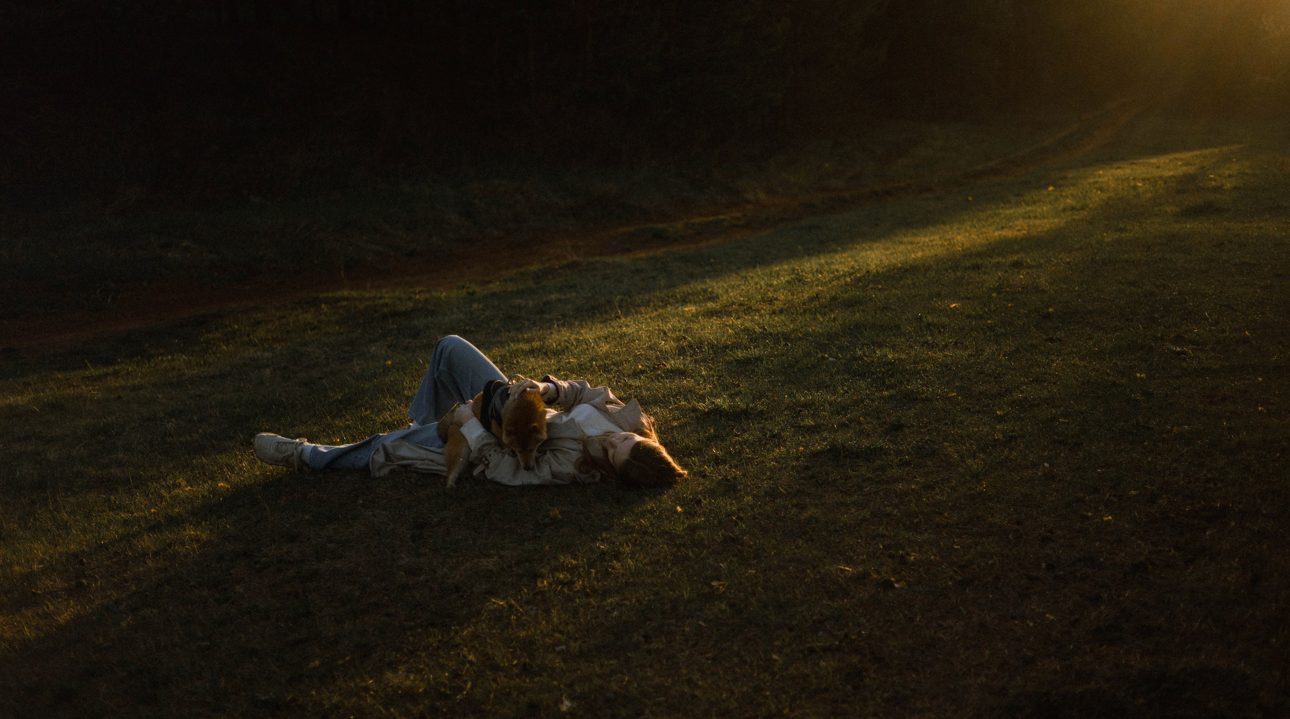 Аня и Шани. Фотограф-анималист Богданова Полина