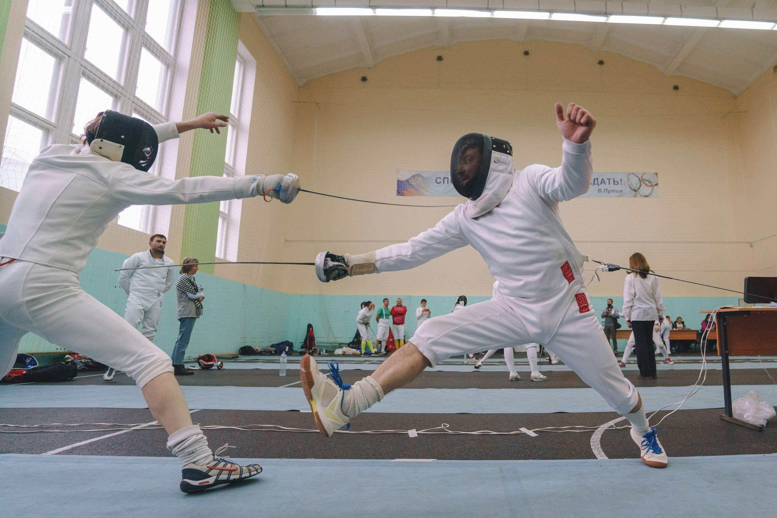 Фехтование. Фотографии Дмитрия Захаренко