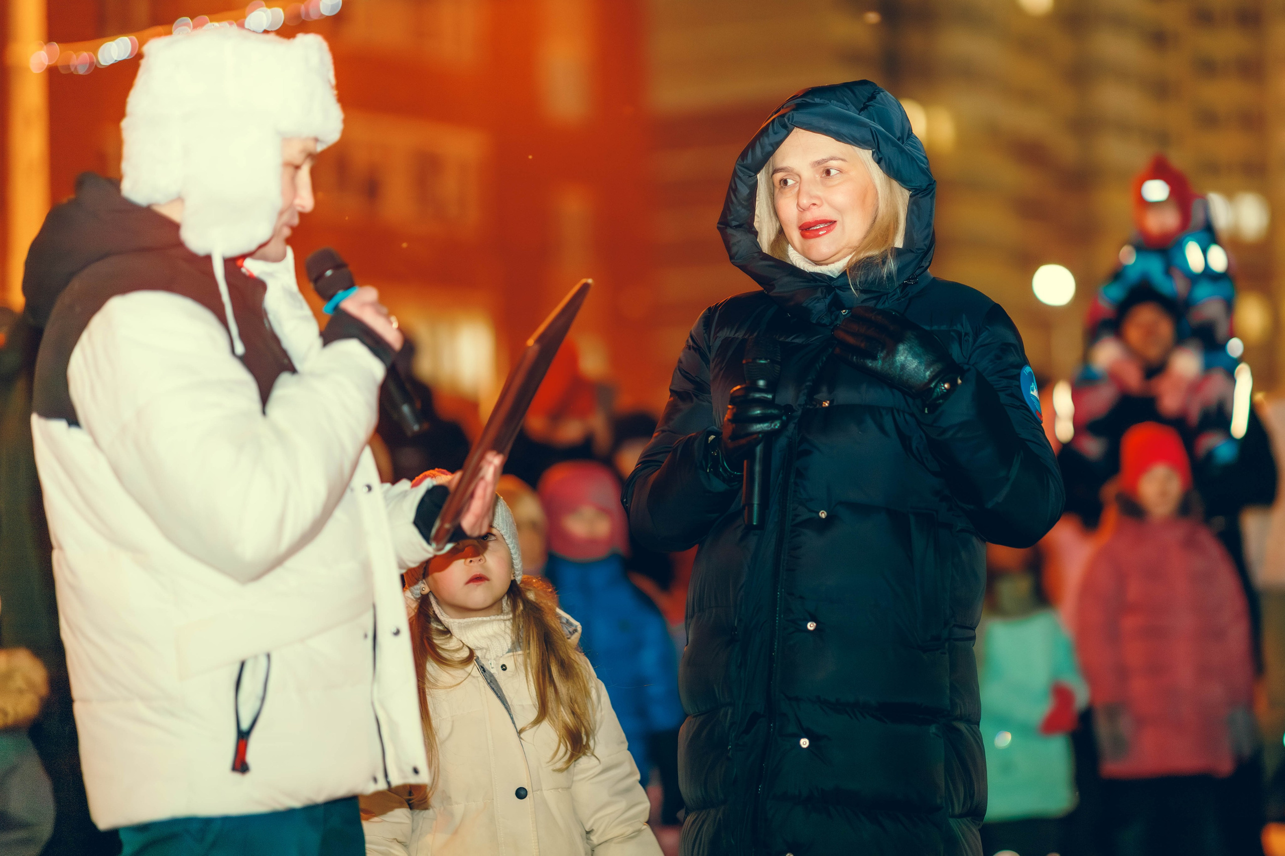 Елка в микрорайоне Университет. Фотограф г. Чебоксары Николай Фадеев