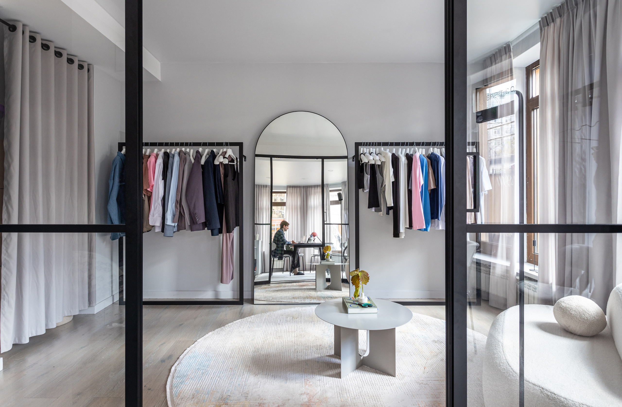 Шоурум магазина одежды WEME (136 м²). Елена Жукова. Архитектура, дизайн и ремонт