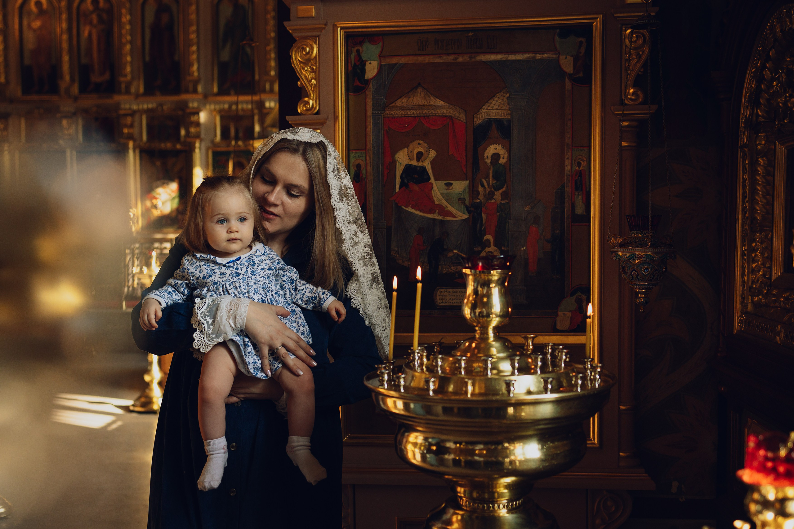 Крещение. Семейный фотограф, детские, семейные, лав стори съемки в Москве