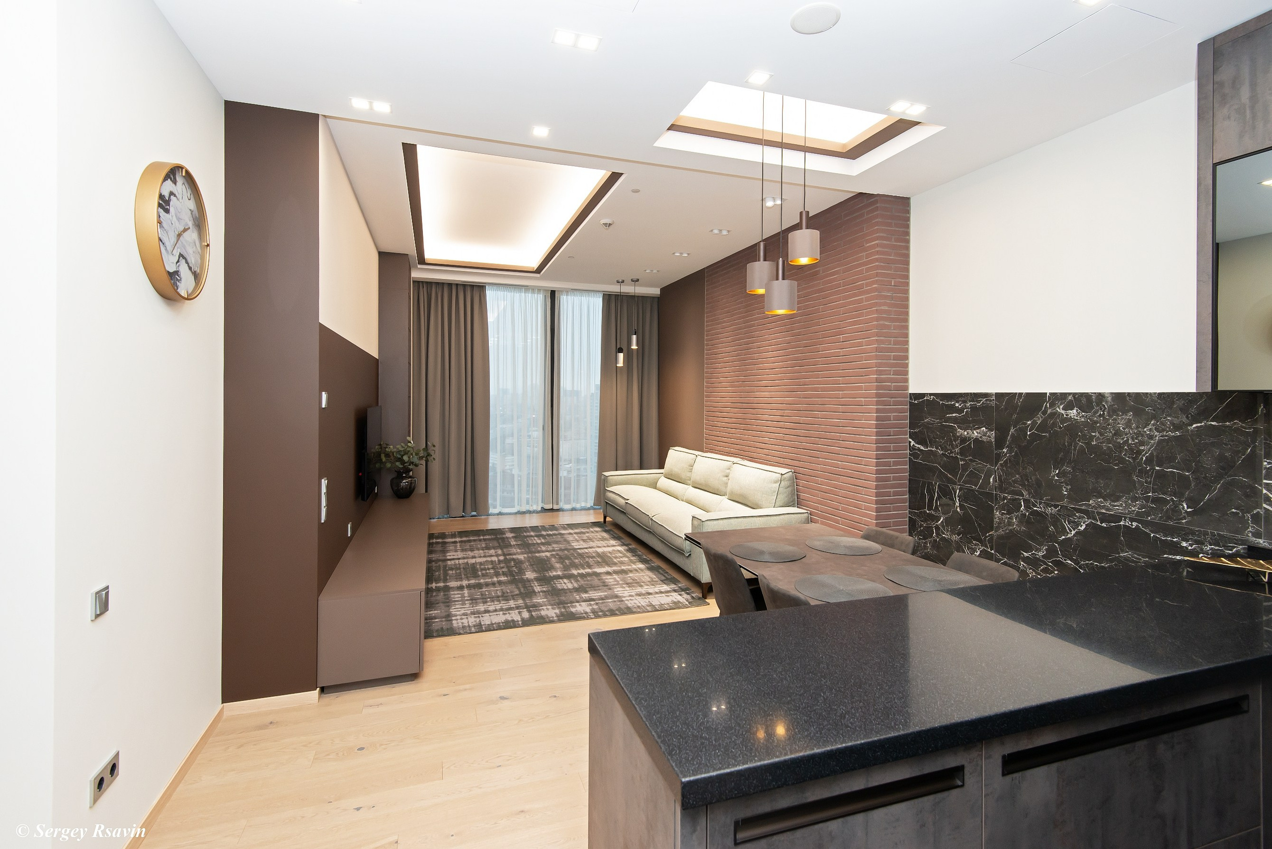 Апартаменты Москва-Сити. Фотограф в Москве Сергей Рсавин