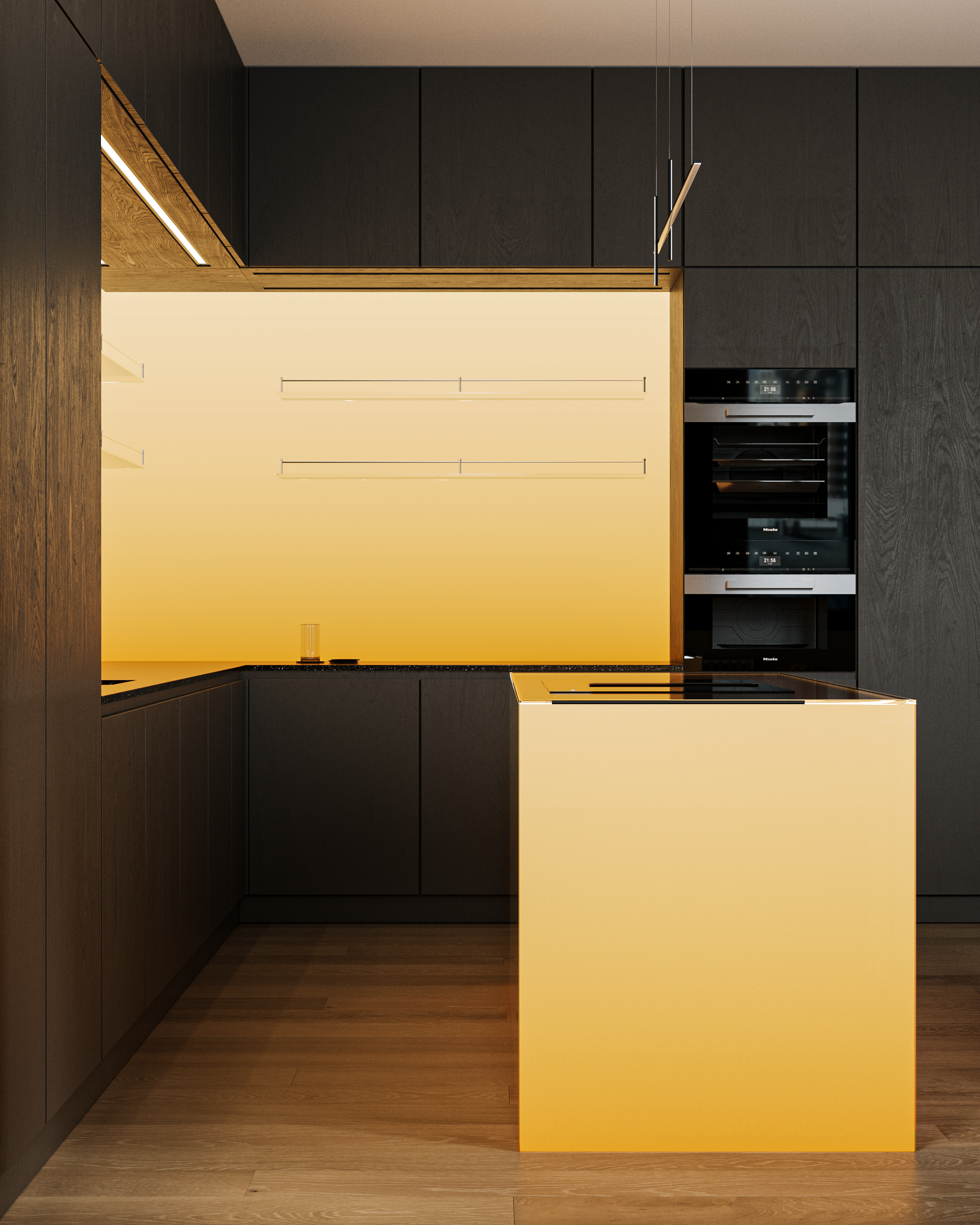 Project 17 · Evening Balance. Navet3D — визуализация пространства и света