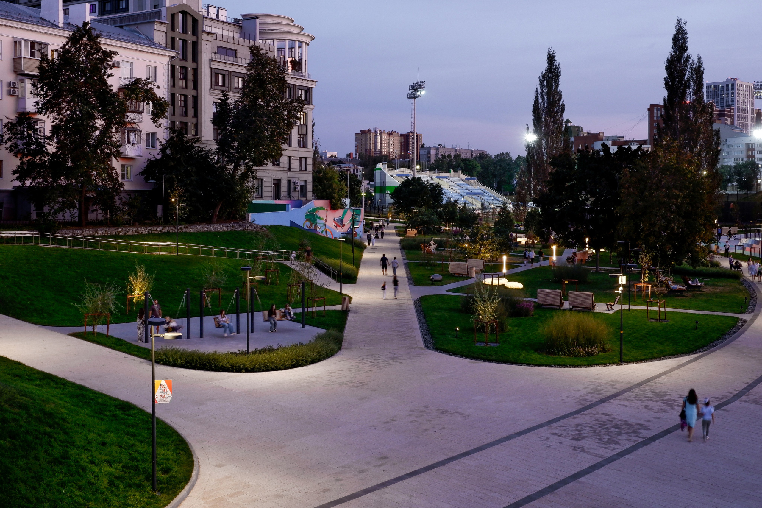Лыбедский бульвар. Михаил Мулач | Архитектурный фотограф