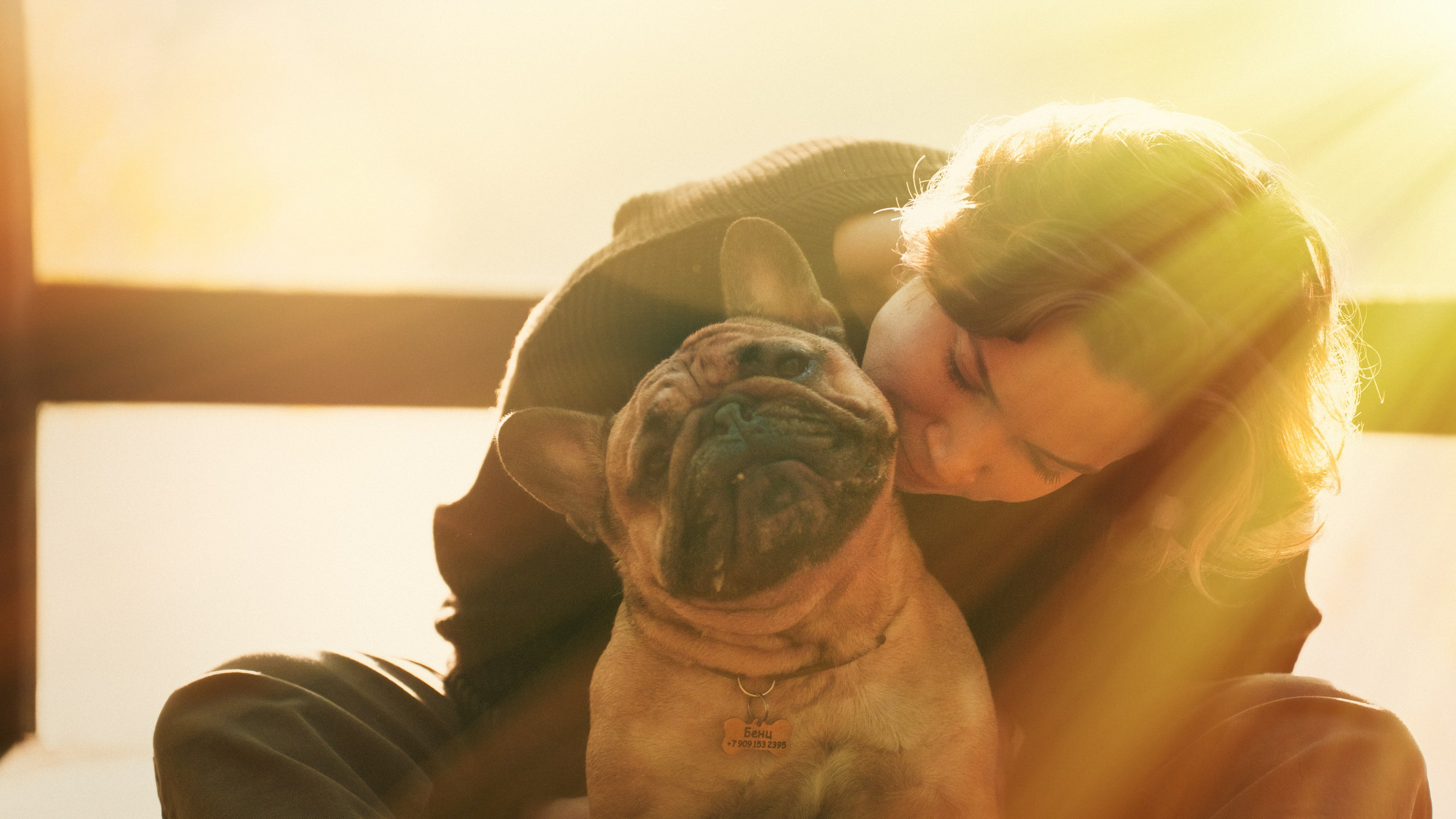 Анастасия и Бенц. Фотограф анималист в Москве и Санкт-Петербурге Свиридова Анна