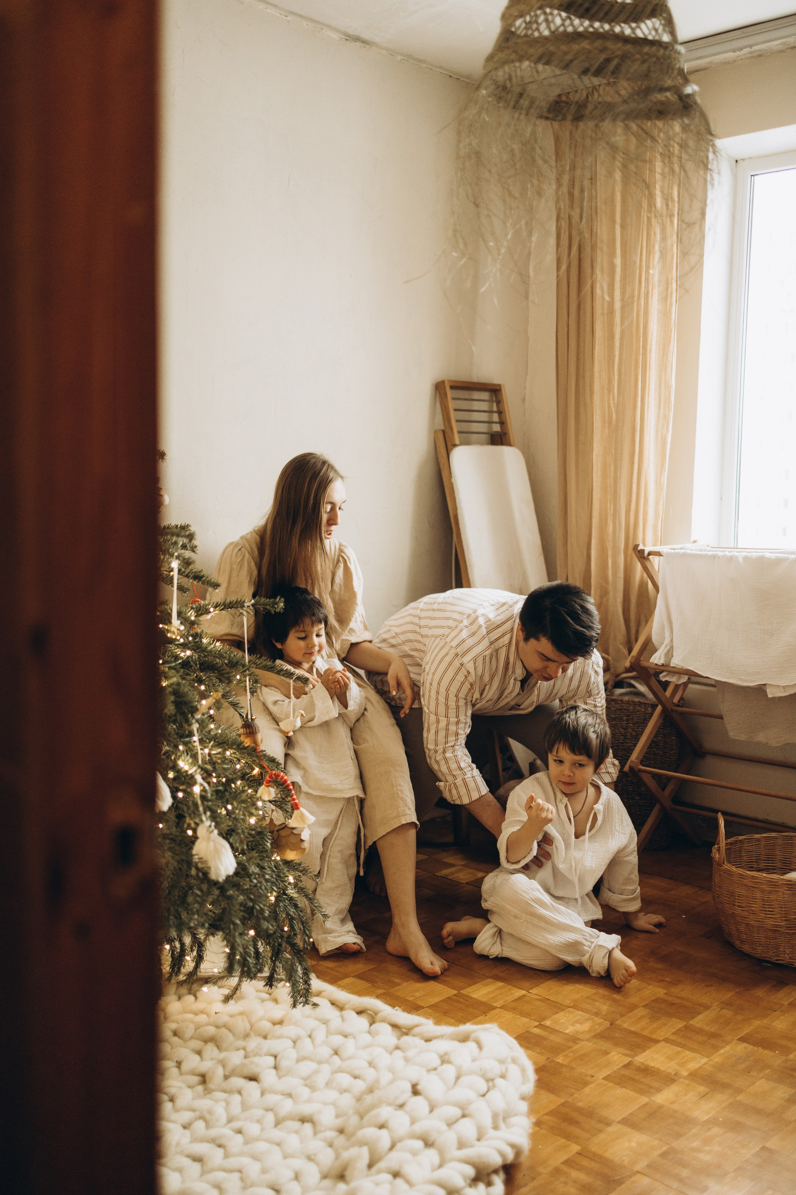 Оля, Саша, Елисей и Демид. Семейный фотограф в Москве Виктория Ястребинская