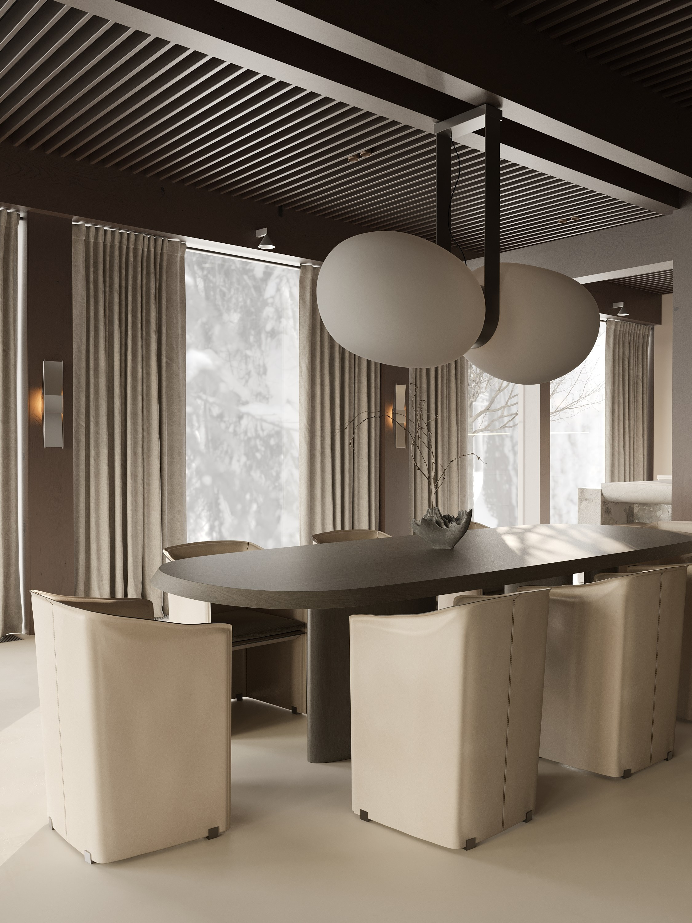 VILLA VISION /550 sq m /26'. Интерьерное ателье numéro а