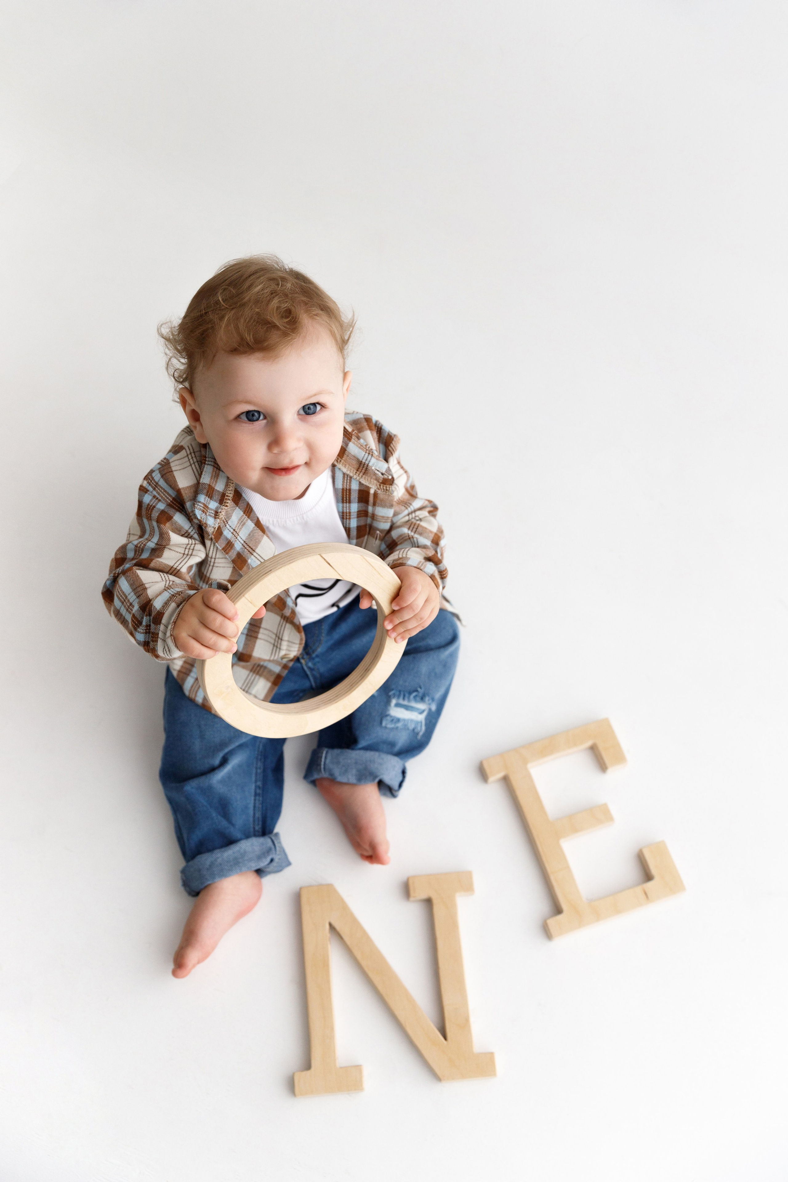 Годик Ванечке. Фотограф новорожденных Славянск-на-Кубани Куцевольская Екатерина