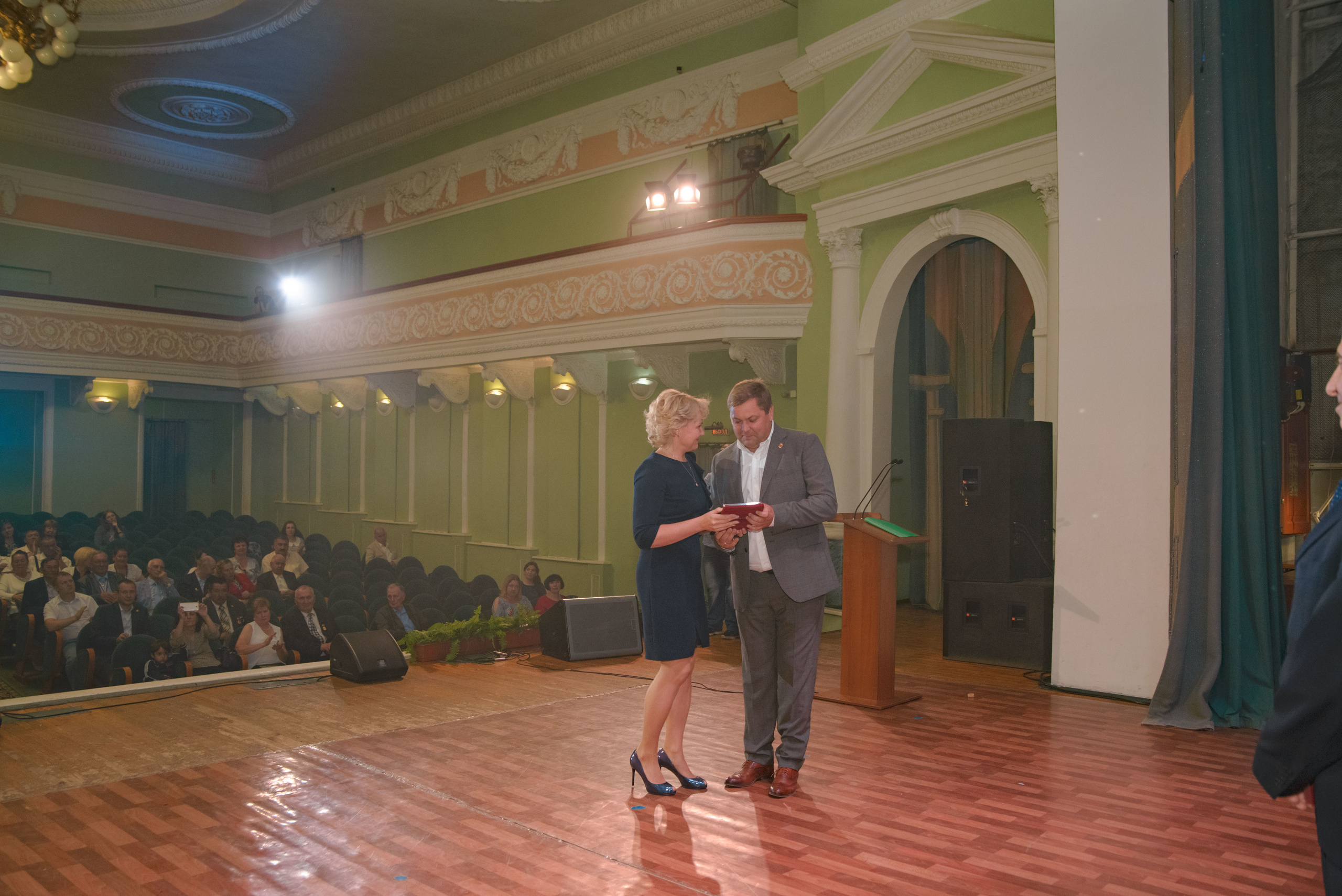 Репортаж к юбилею института