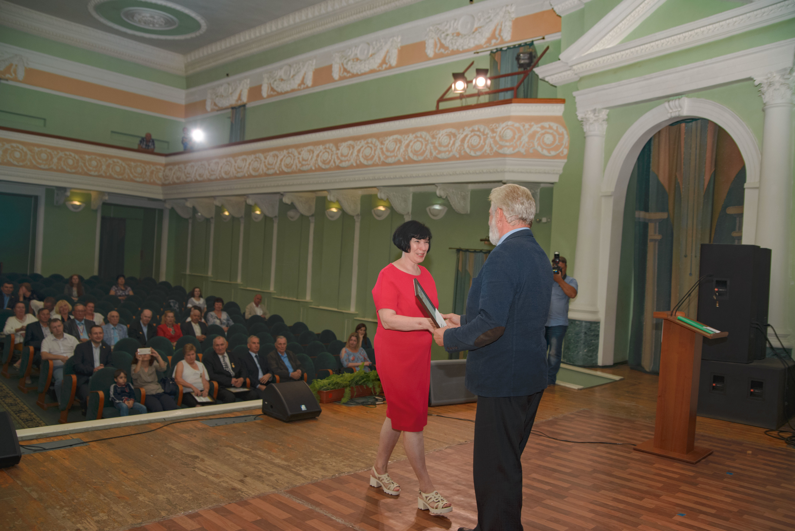 Репортаж к юбилею института