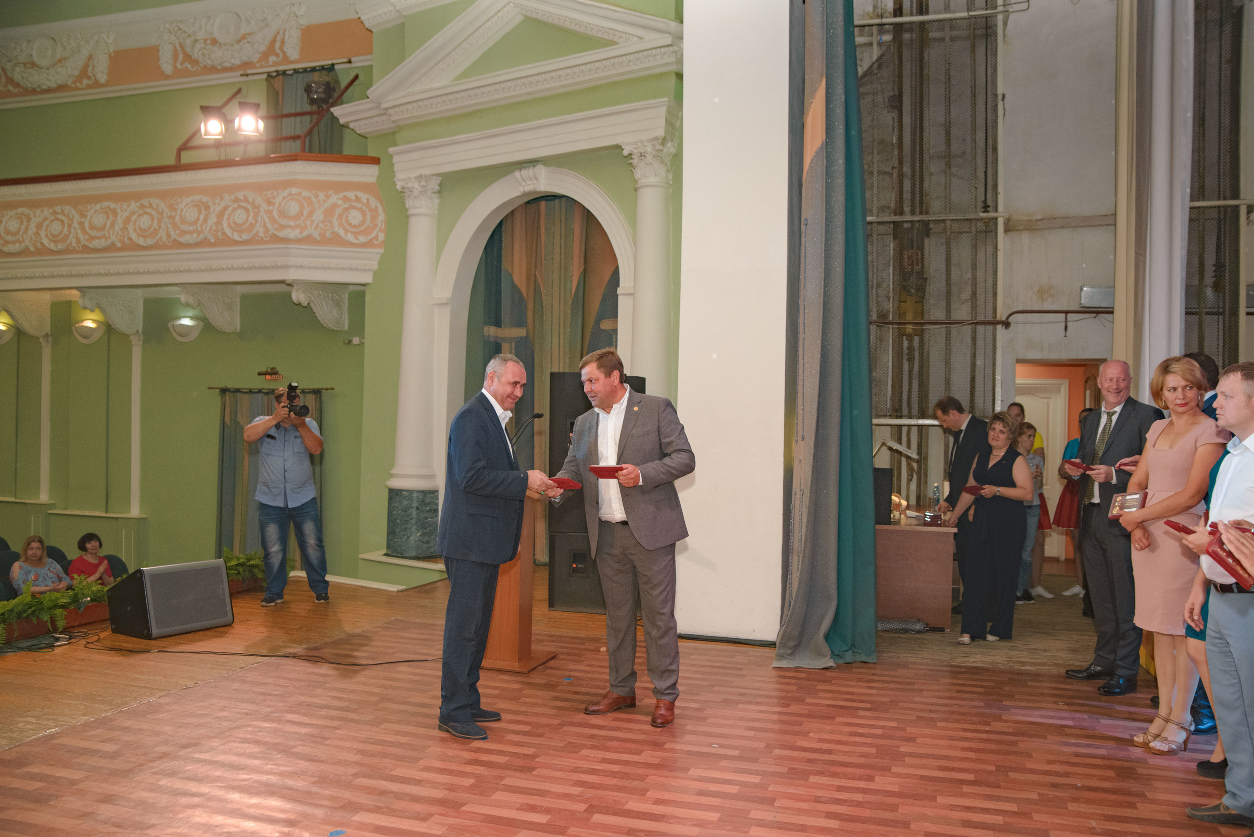 Репортаж к юбилею института