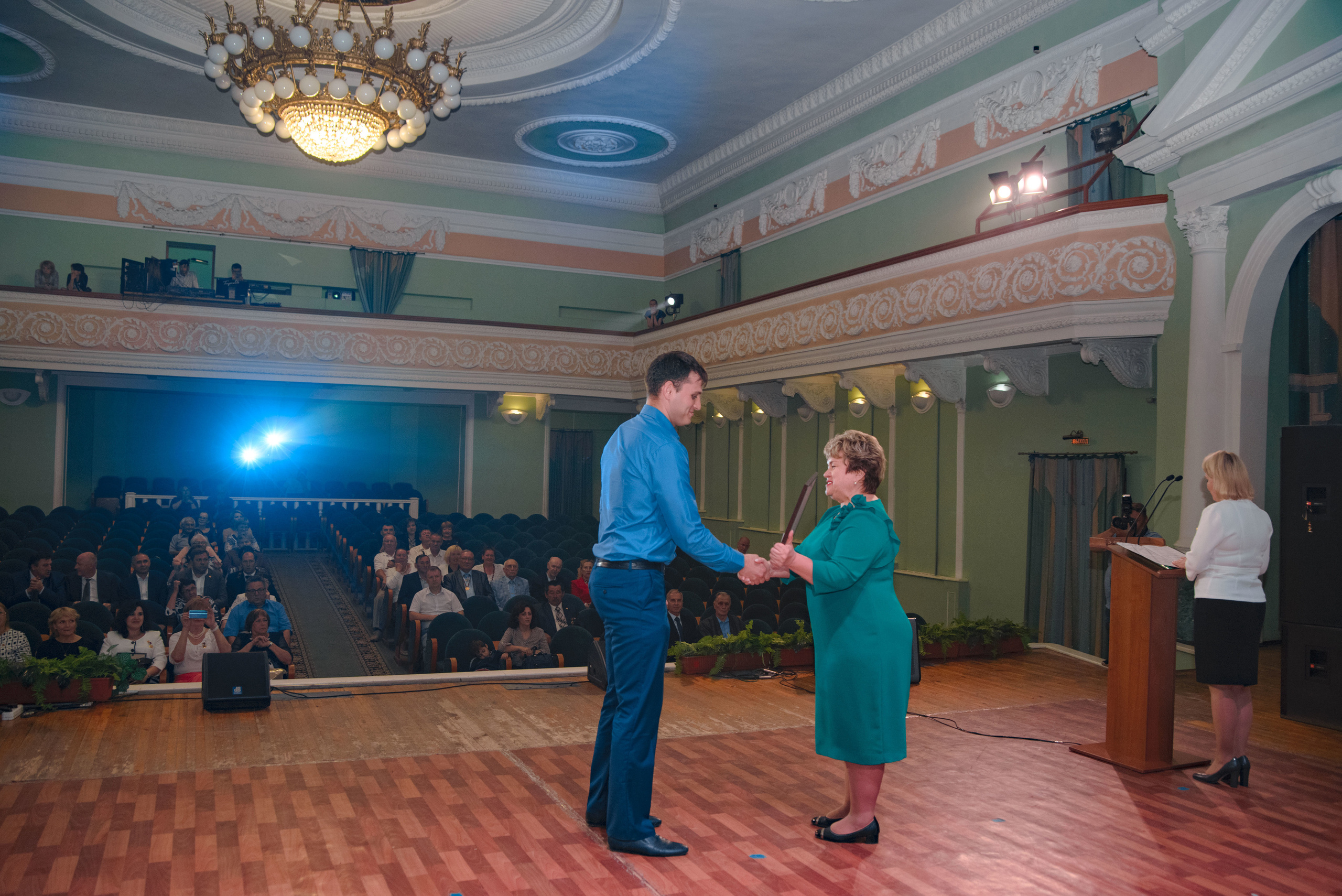 Репортаж к юбилею института