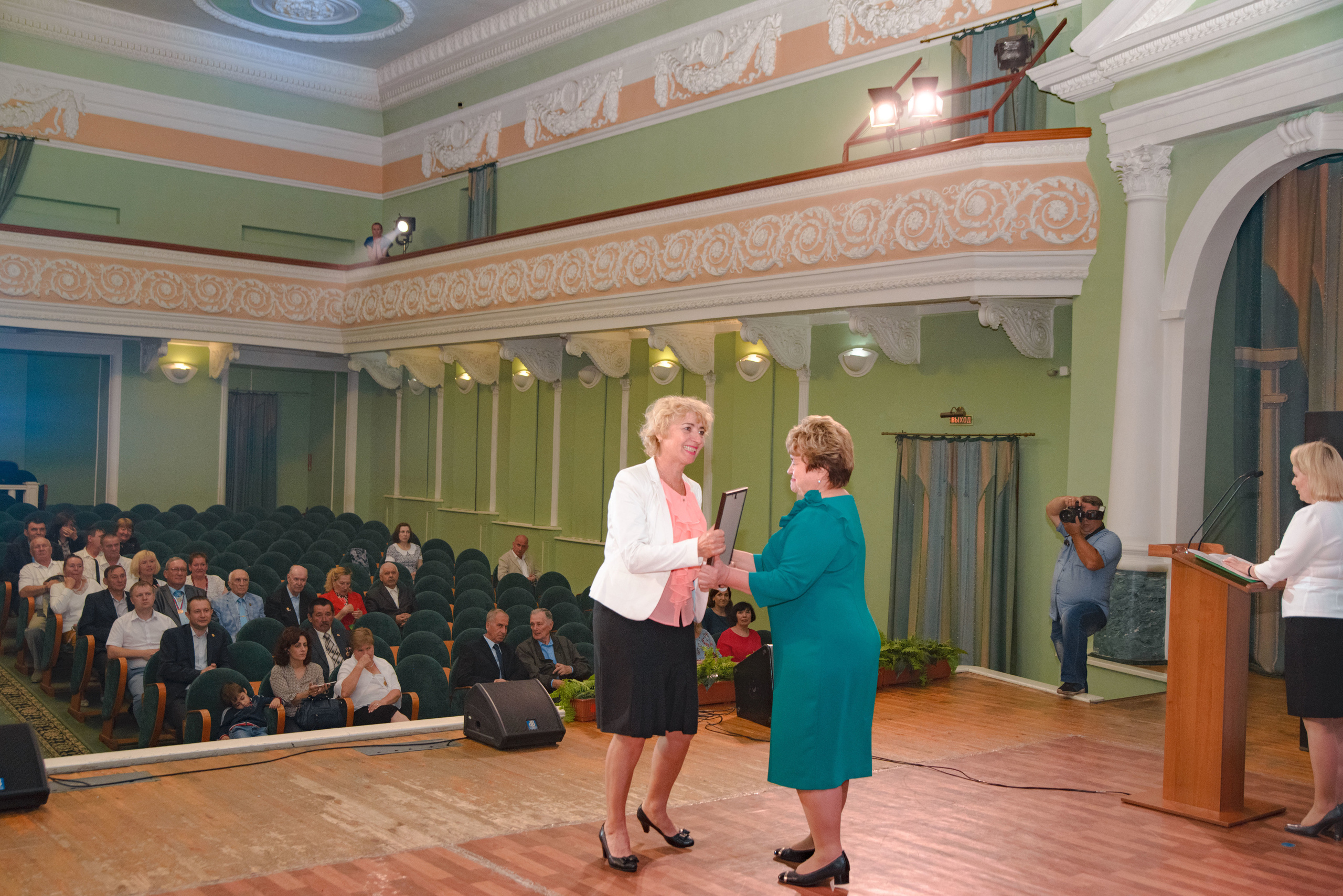 Репортаж к юбилею института