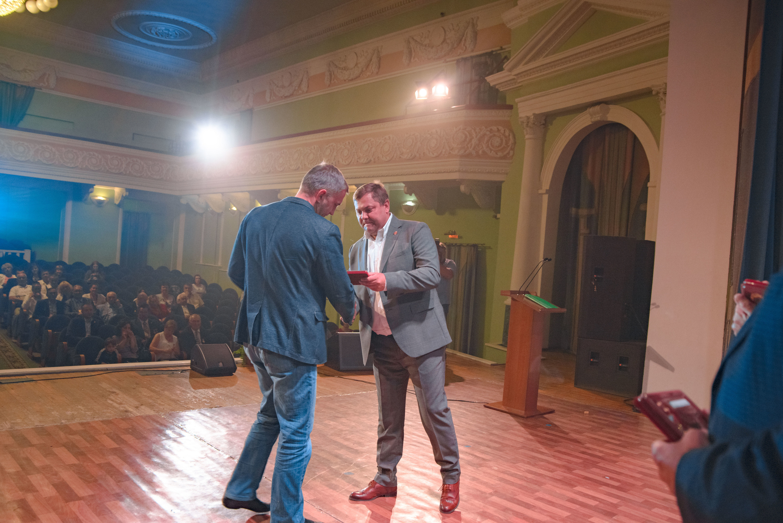 Репортаж к юбилею института