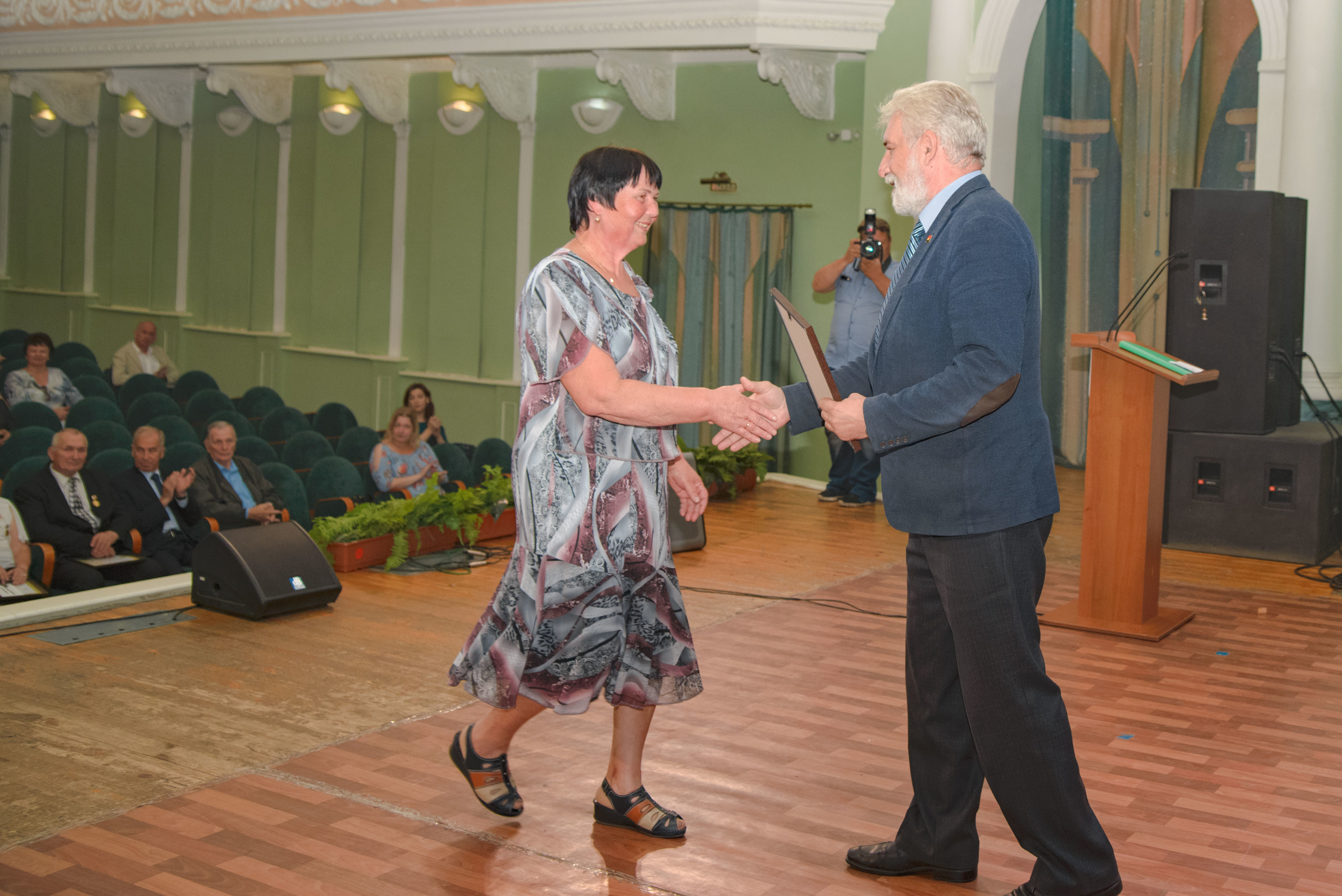 Репортаж к юбилею института